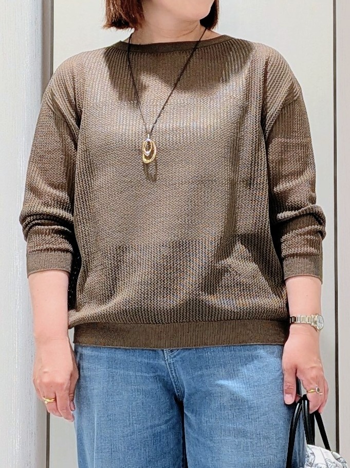 Onumaさんの「UNTITLED｜◆シアーメッシュニット」を使ったコーディネート
