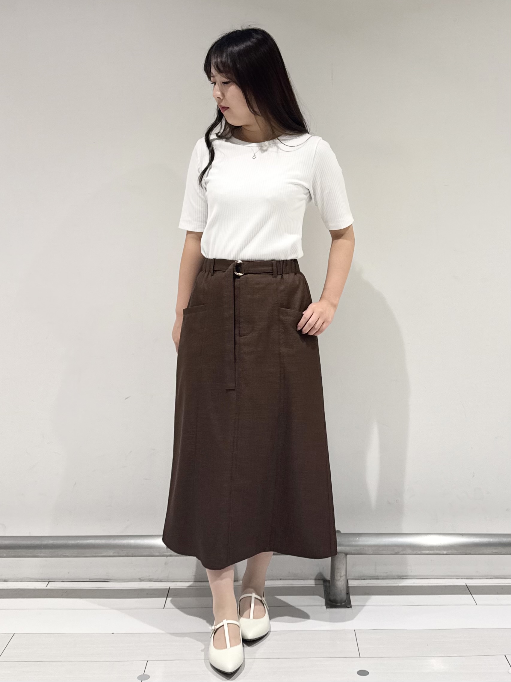 Azusaさんの「Reflect｜フロントファスナーシアーブルゾン」を使ったコーディネート