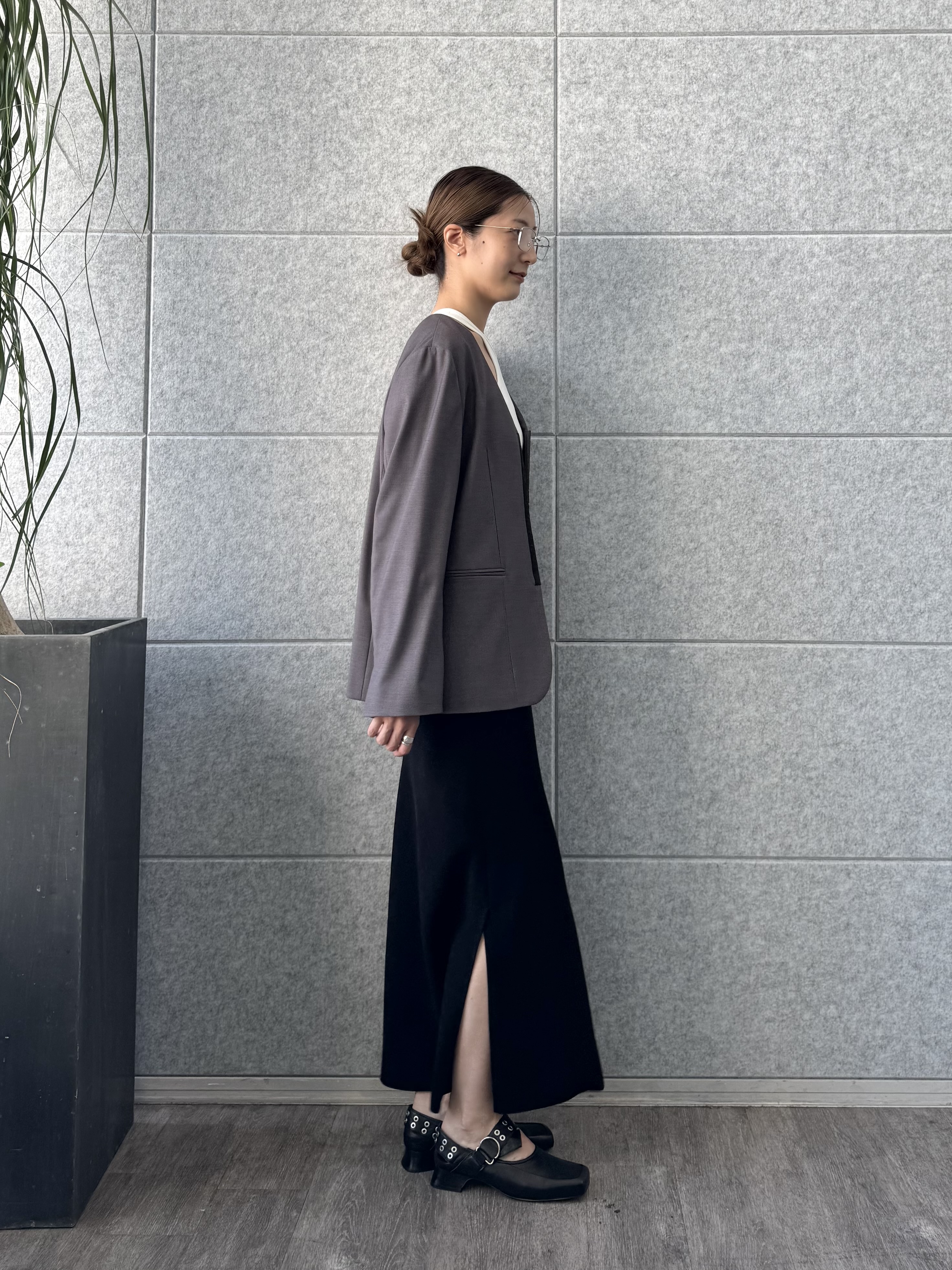 uchi__yamaさんの「CODE A｜【ReRe】easy－fit long skirt」を使ったコーディネート