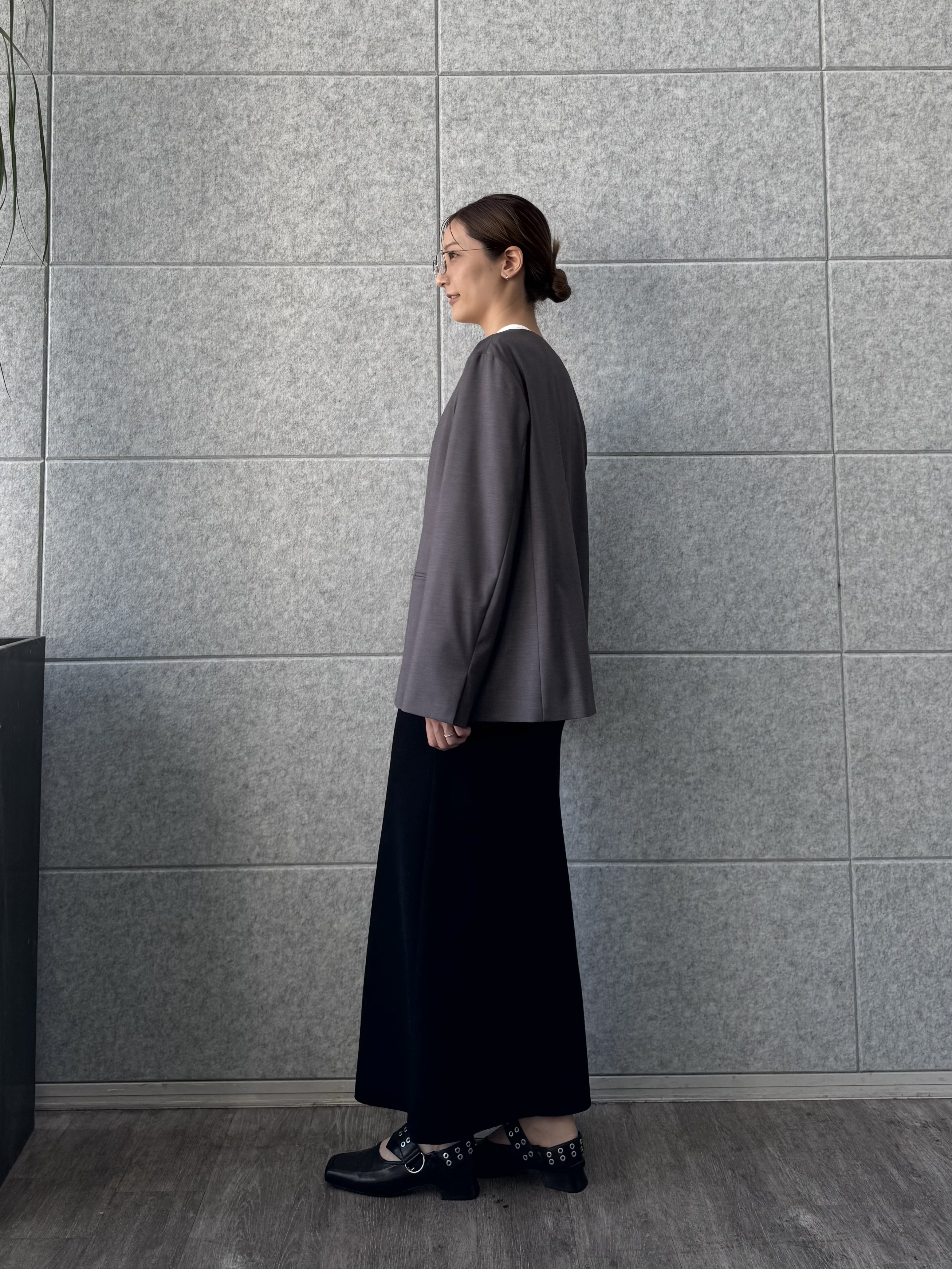 uchi__yamaさんの「CODE A｜【ReRe】easy－fit long skirt」を使ったコーディネート