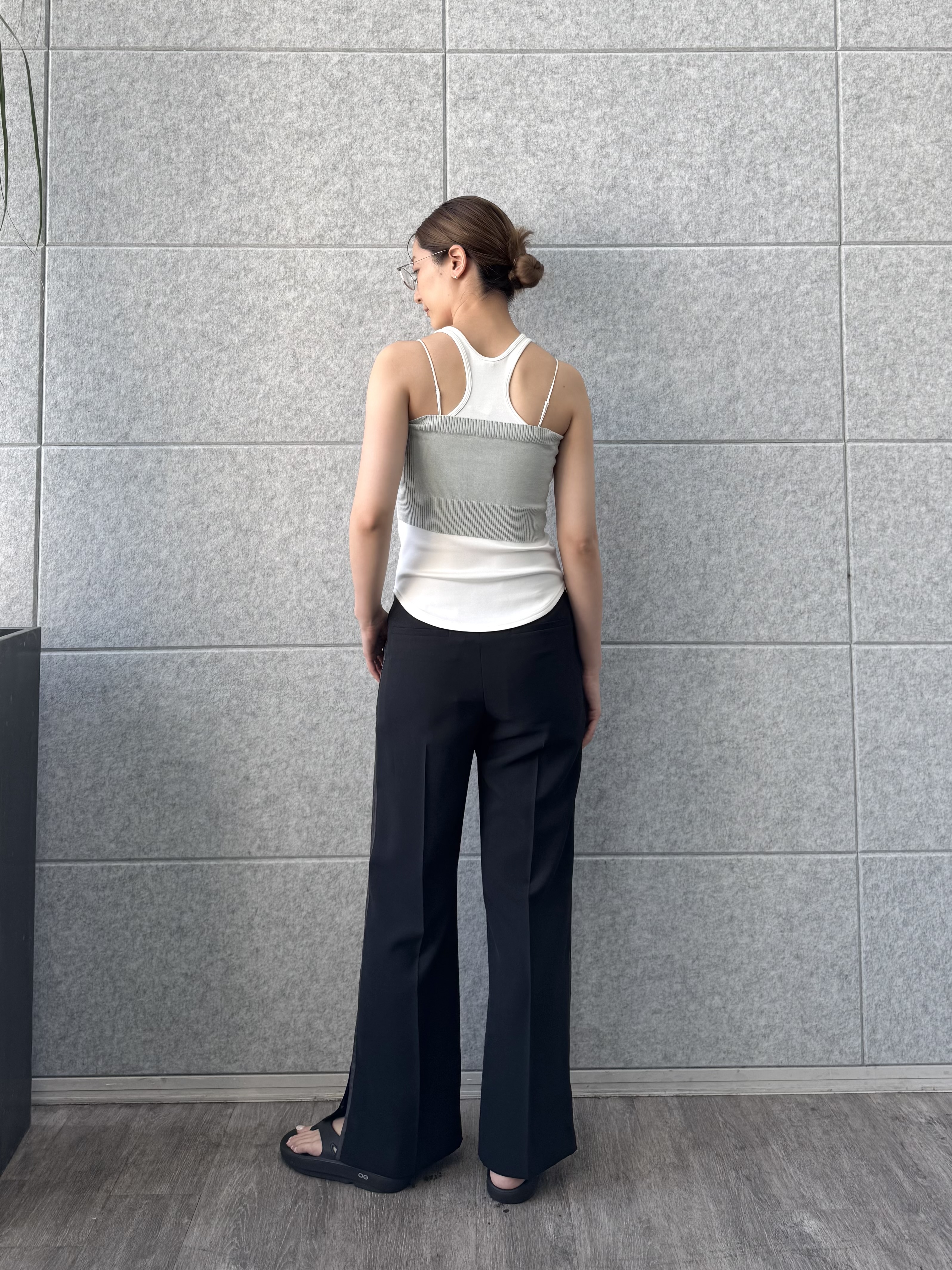 uchi__yamaさんの「CODE A｜【Re】【Cup-in】design cut tank」を使ったコーディネート