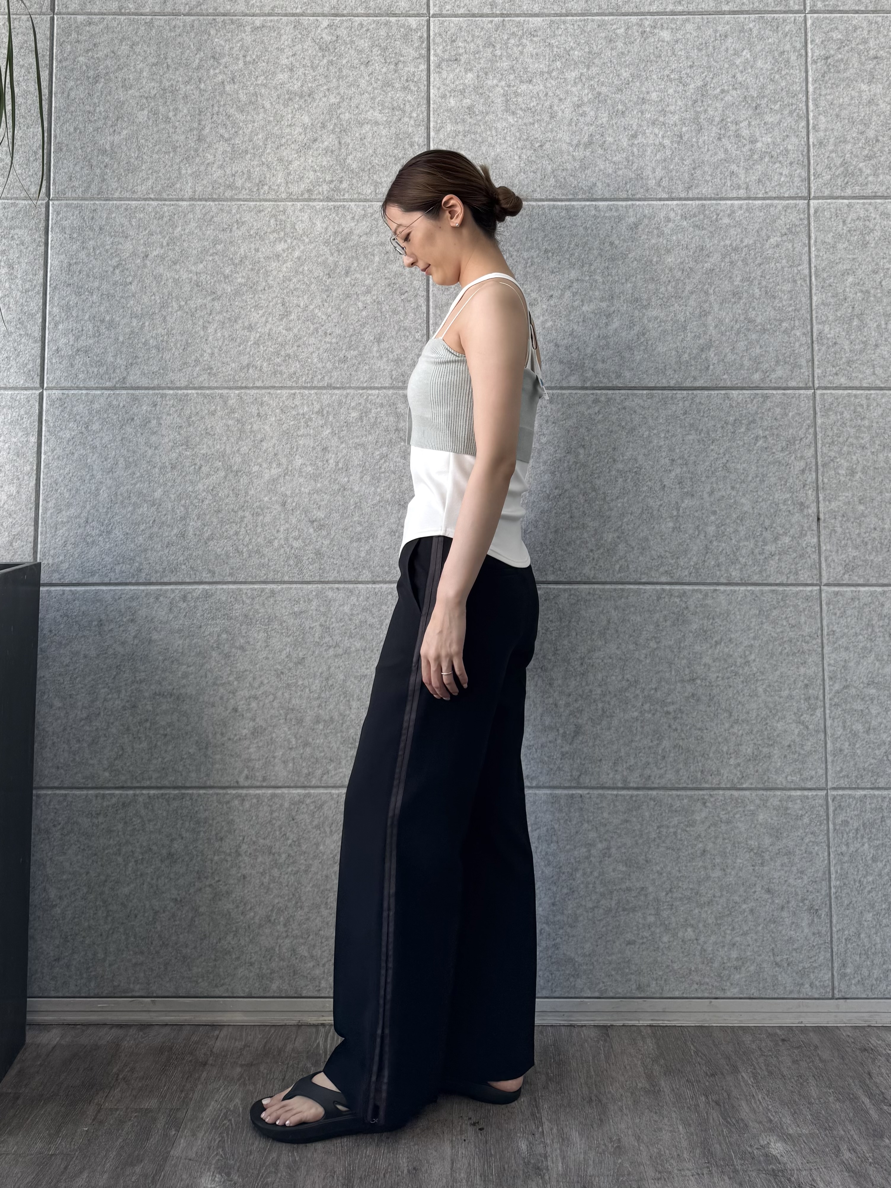 uchi__yamaさんの「CODE A｜【Re】【Cup-in】design cut tank」を使ったコーディネート