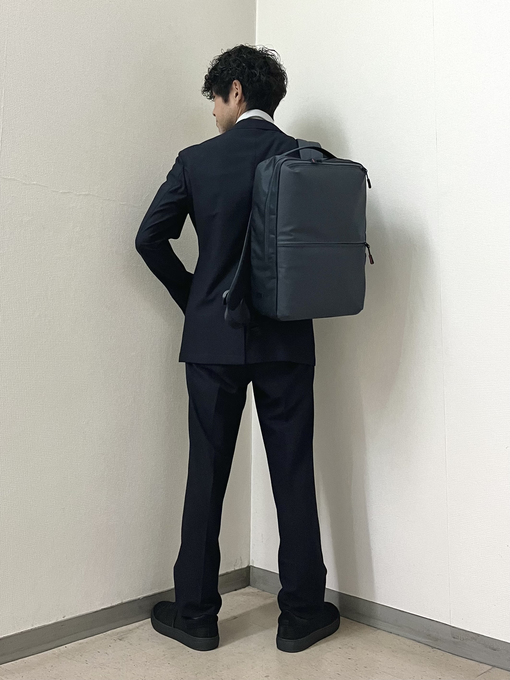 URAさんの「TAKEO KIKUCHI｜【抗菌防臭】CALCULO（R）ジャージ ジャケット」を使ったコーディネート