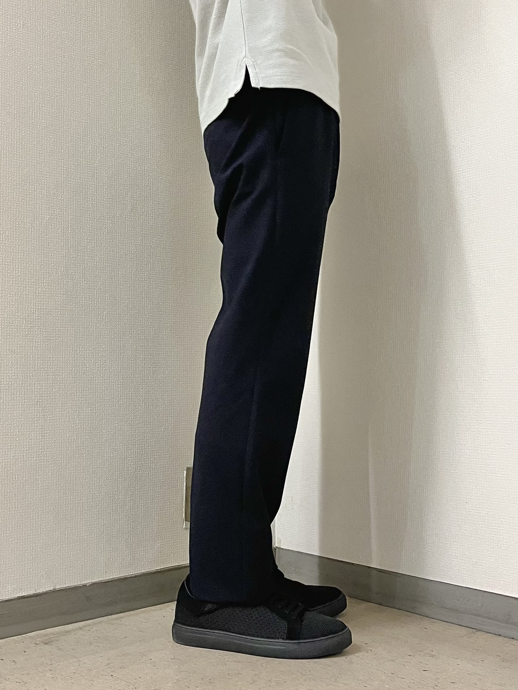 URAさんの「TAKEO KIKUCHI｜【抗菌防臭】CALCULO（R）ジャージ ジャケット」を使ったコーディネート