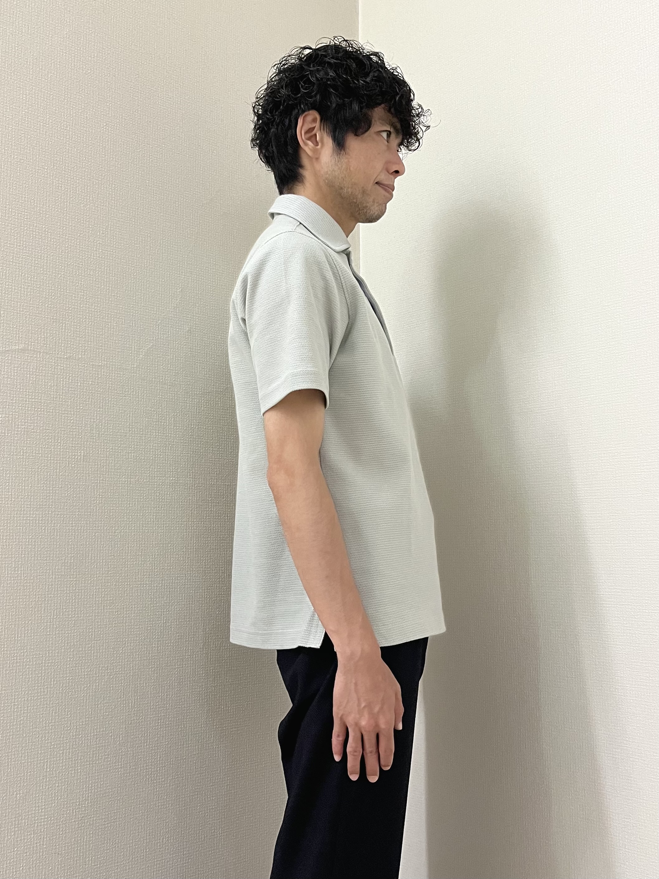URAさんの「TAKEO KIKUCHI｜【抗菌防臭】CALCULO（R）ジャージ ジャケット」を使ったコーディネート