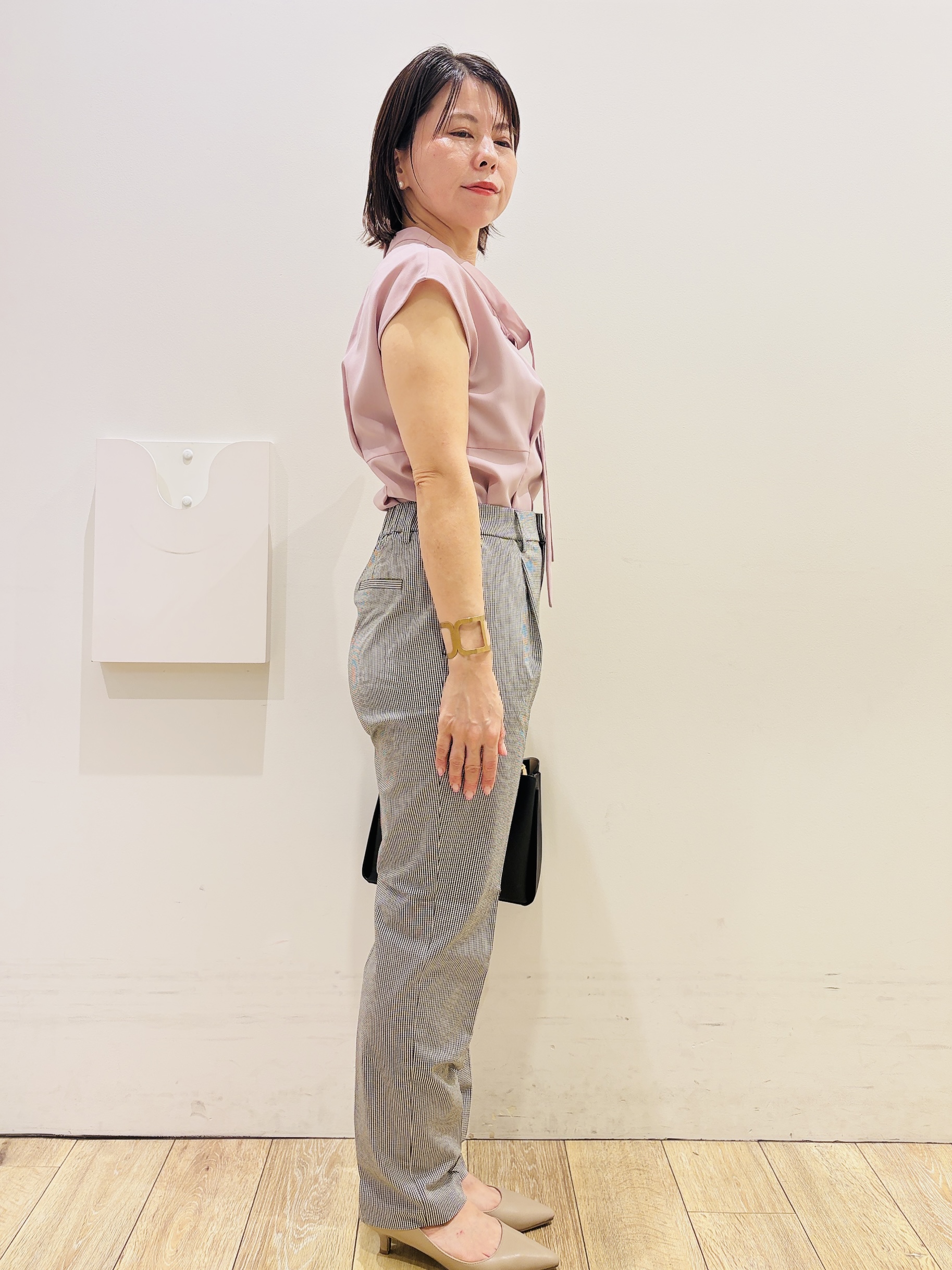 YUKOさんの「index｜クロスオーバルメタルリング」を使ったコーディネート
