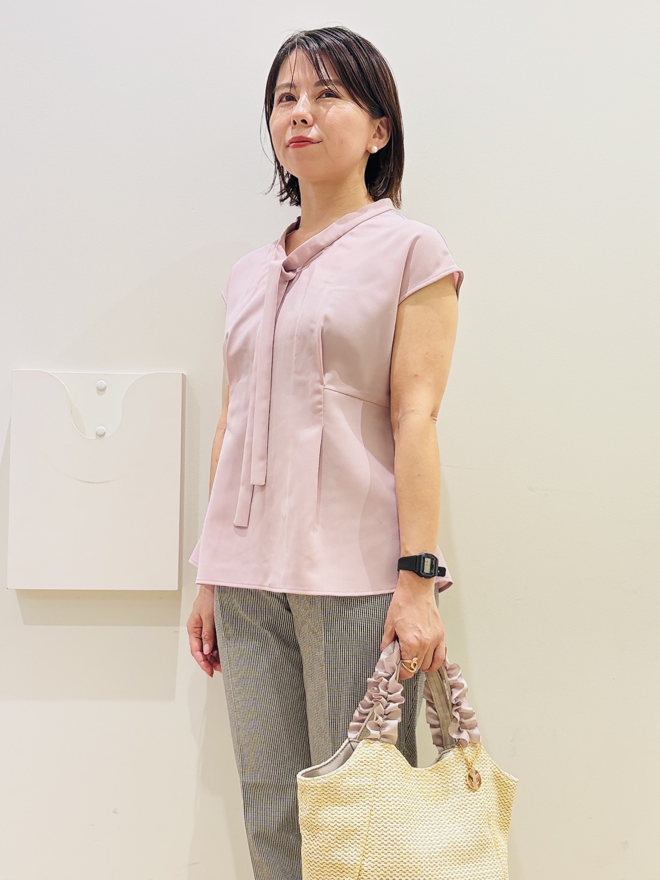YUKOさんの「index｜クロスオーバルメタルリング」を使ったコーディネート