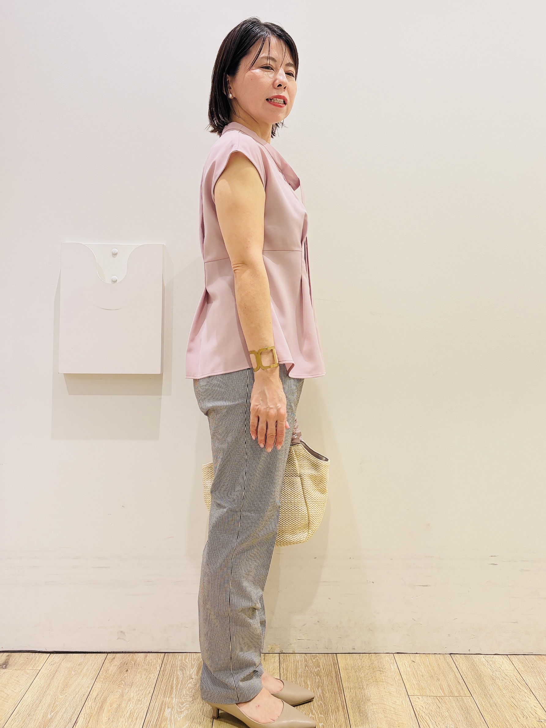 YUKOさんの「index｜クロスオーバルメタルリング」を使ったコーディネート