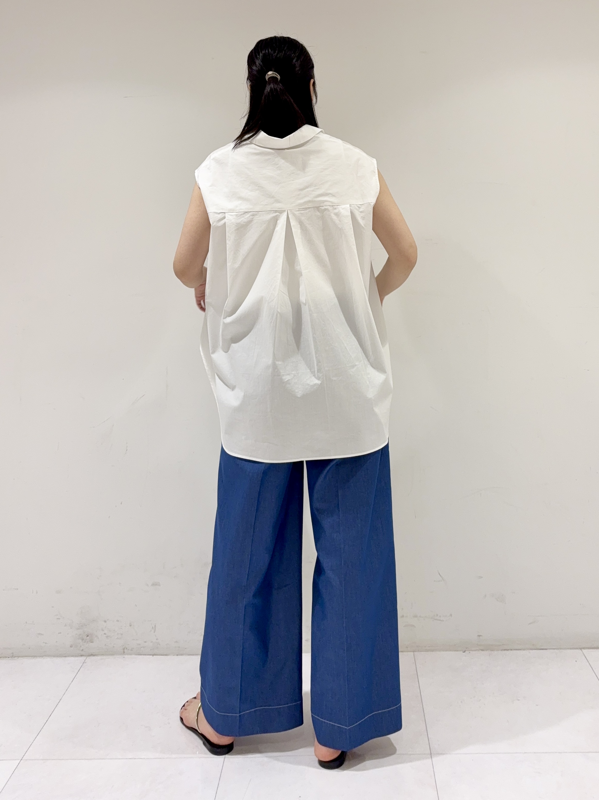 ayaさんの「DRESSTERIOR｜フレンチスリーブ スキッパーブラウス」を使ったコーディネート