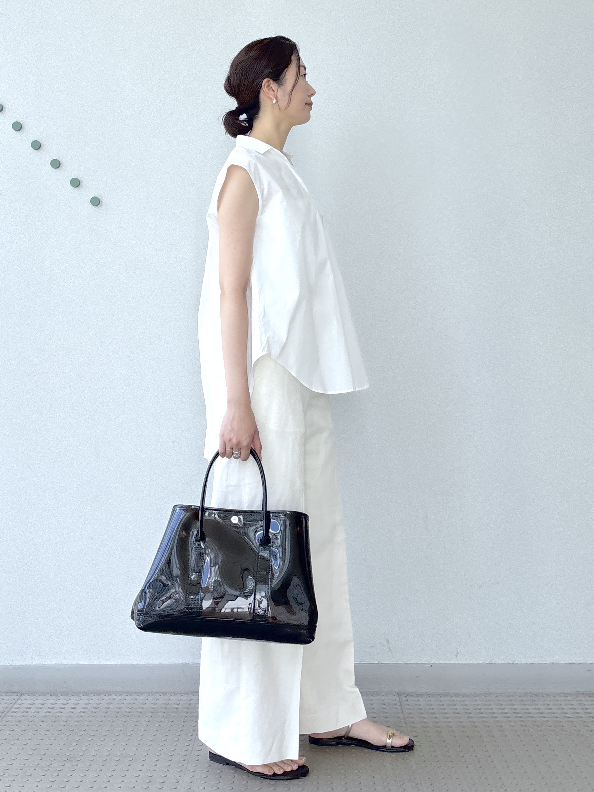 saitoさんの「DRESSTERIOR｜フレンチスリーブ スキッパーブラウス」を使ったコーディネート