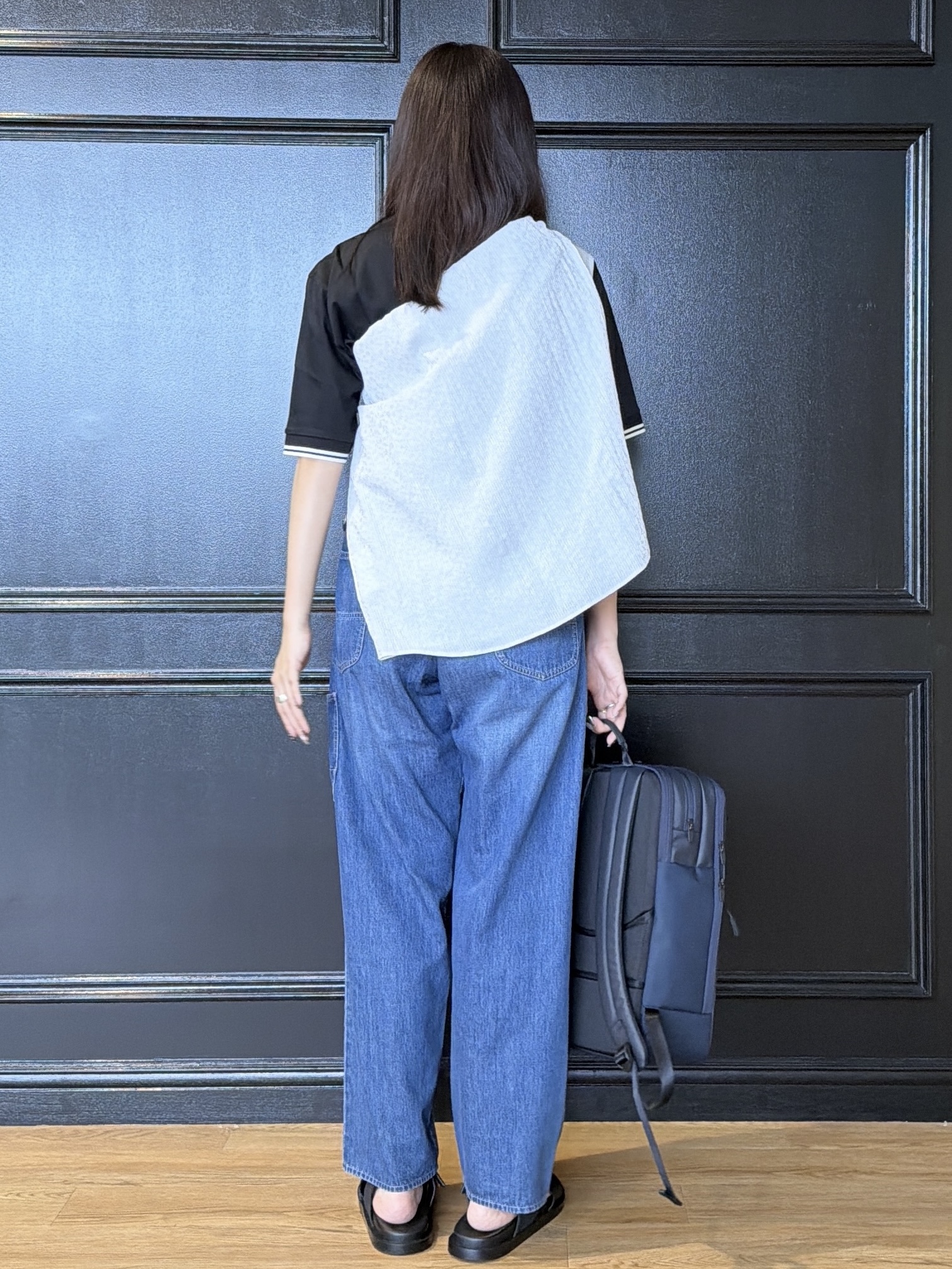 Akutagawaさんの「TAKEO KIKUCHI｜【BOWLER HAT LABEL】アイスクリアコットン ボーラーハットウォーカー ポロシャツ」を使ったコーディネート