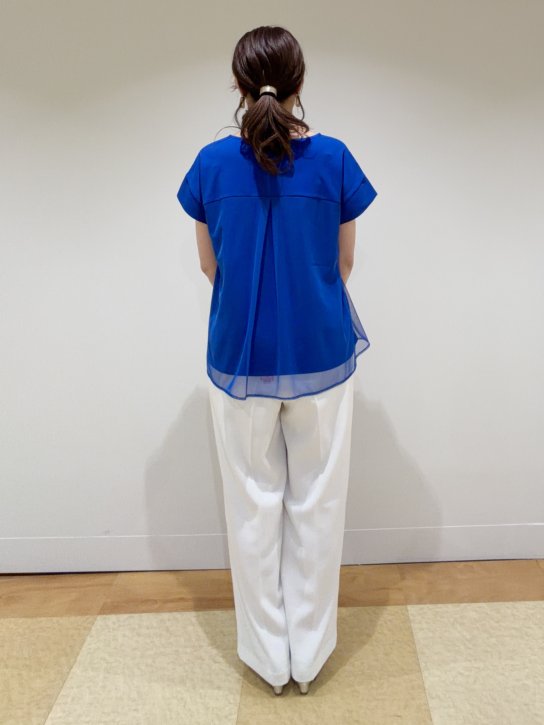 ayaさんの「Reflect｜チュール&times;ジャージチュニックトップス」を使ったコーディネート