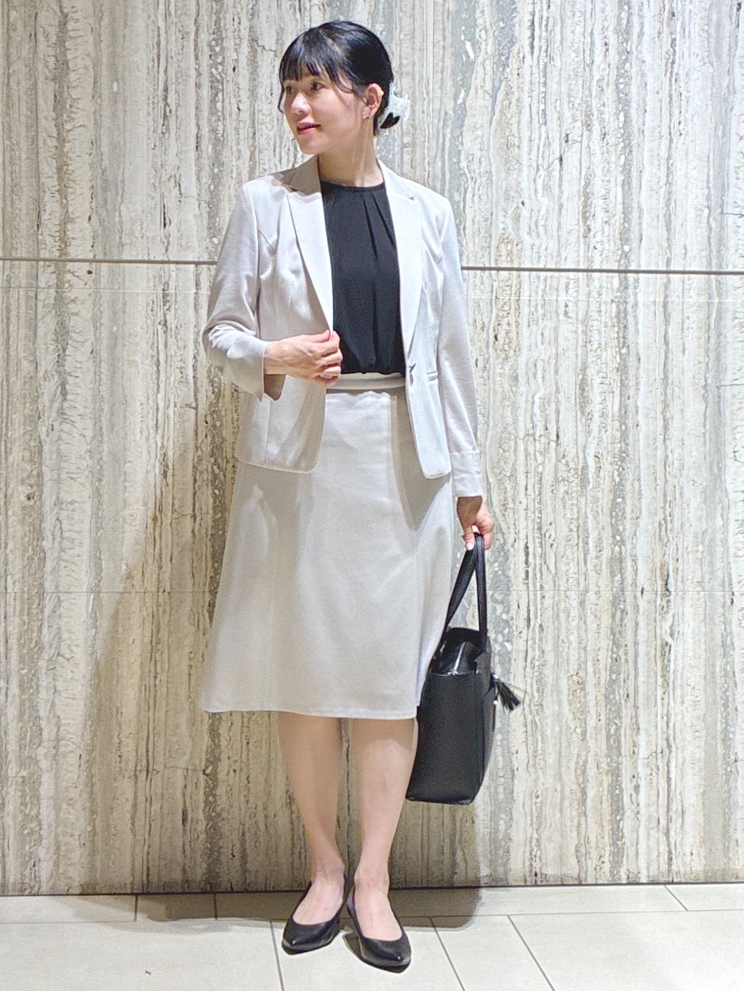  beni_gingerさんの「Reflect｜【SS-4Lサイズ／UVカット／接触冷感】匠ジャケット／ベーシックテーラード」を使ったコーディネート