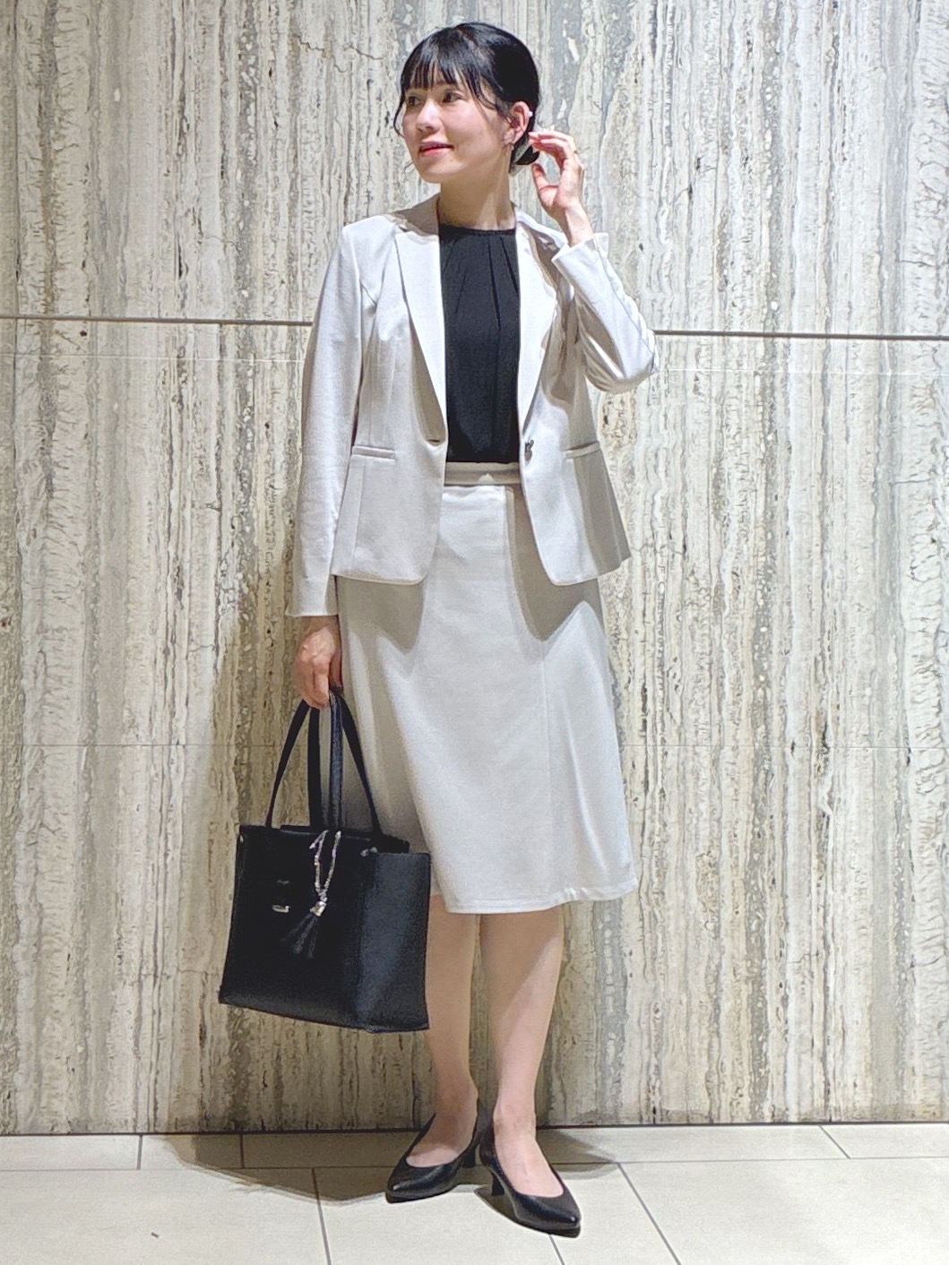  beni_gingerさんの「Reflect｜【SS-4Lサイズ／UVカット／接触冷感】匠ジャケット／ベーシックテーラード」を使ったコーディネート