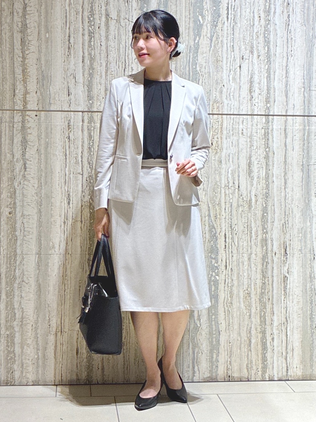  beni_gingerさんの「Reflect｜【SS-4Lサイズ／UVカット／接触冷感】匠ジャケット／ベーシックテーラード」を使ったコーディネート