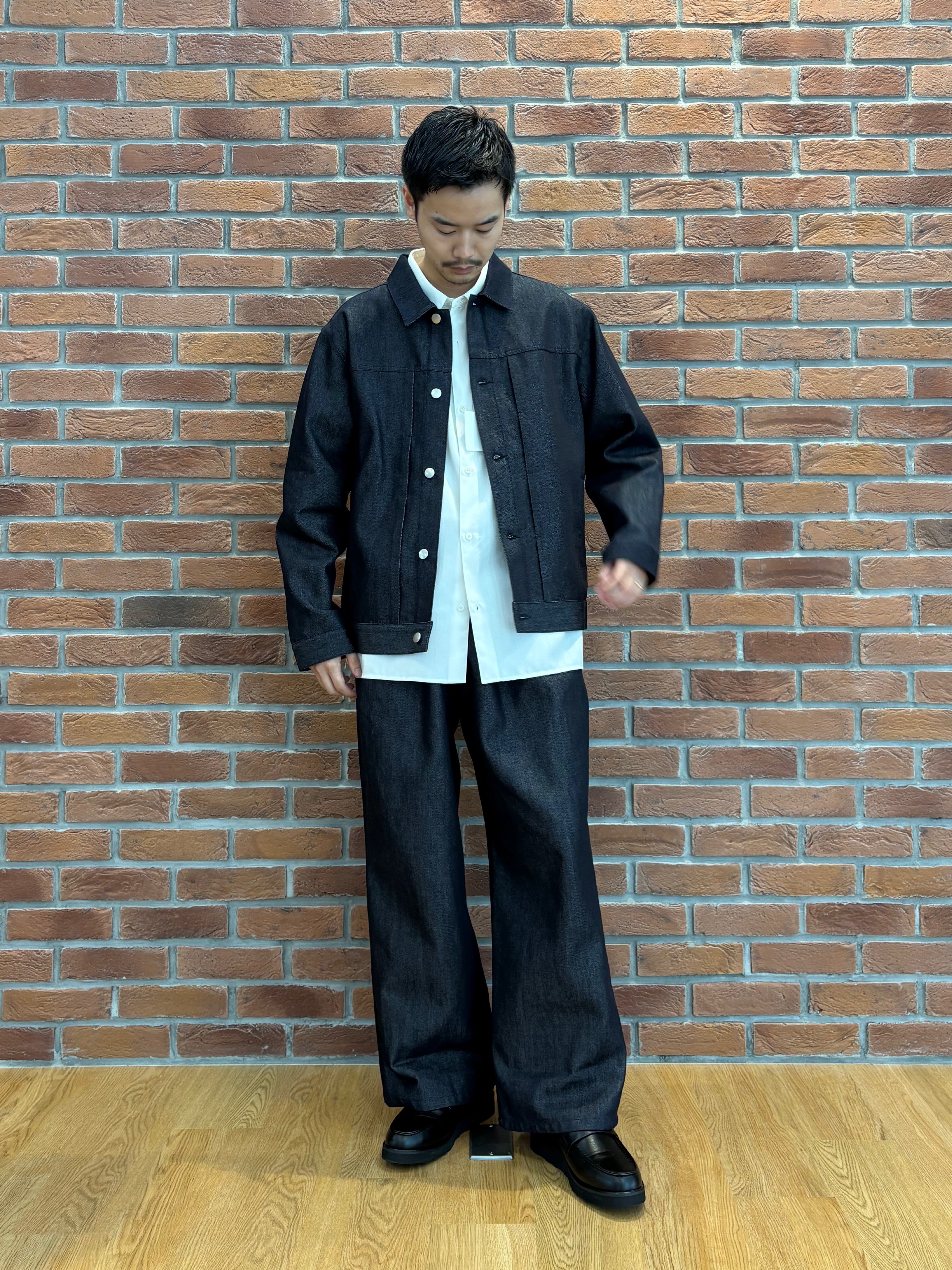 北浦歩大さんの「tk.TAKEO KIKUCHI｜【接触冷感/UVカット】ドビーストライプシャツ」を使ったコーディネート