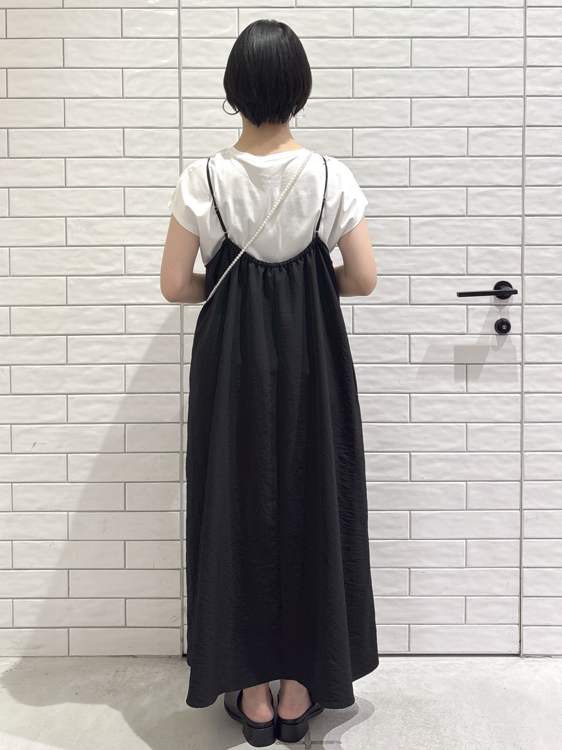 ayumiさんの「OPAQUE.CLIP｜フレンチスリーブカットソー【洗濯機OK】」を使ったコーディネート