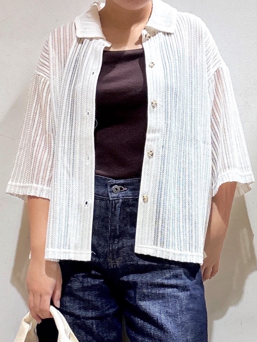 るねさんの「SHOO･LA･RUE｜【洗濯機可/S-LL】カップ付き Wストラップ テレコキャミソール」を使ったコーディネート