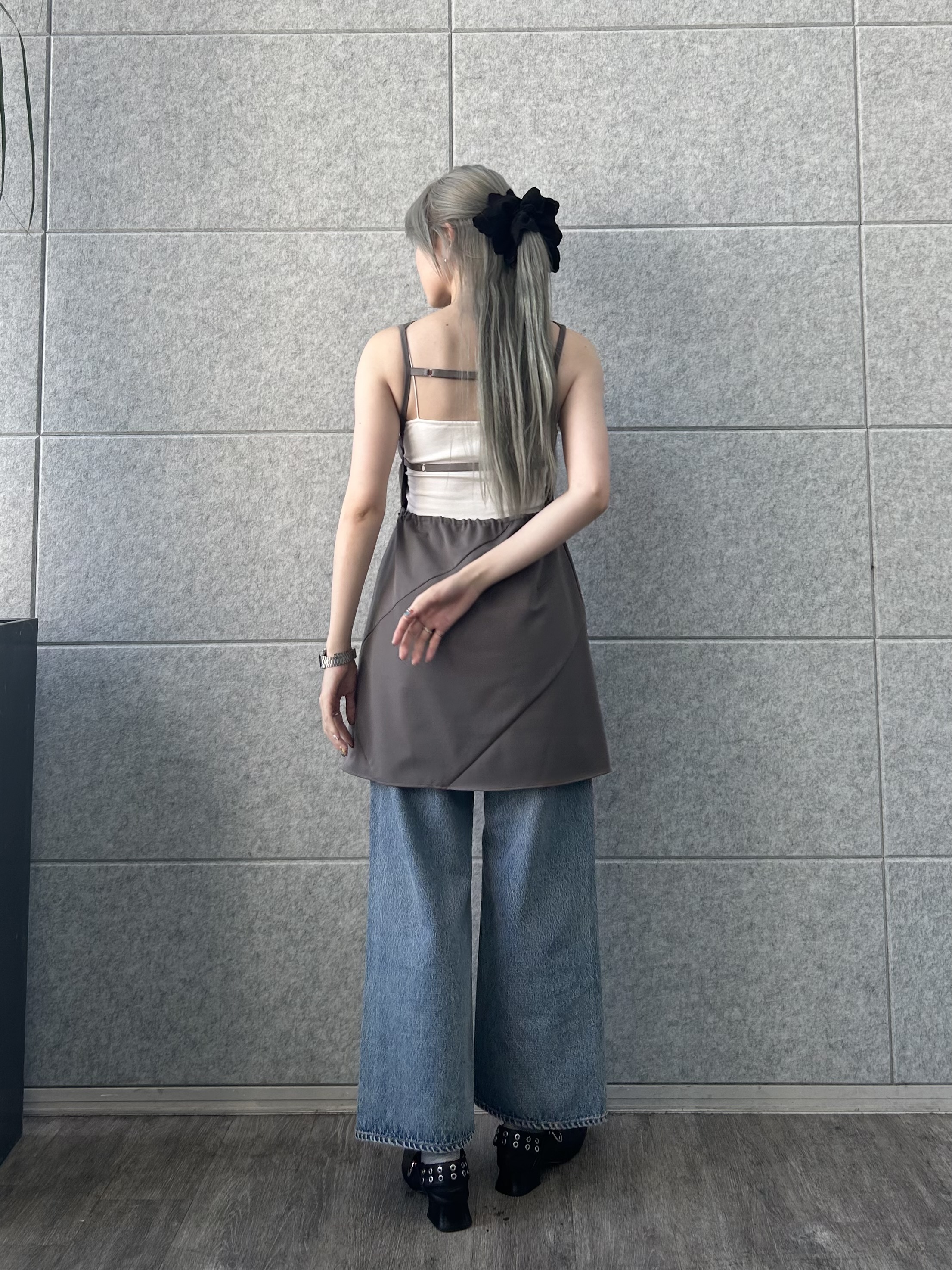 honoka Aさんの「CODE A｜apron dress」を使ったコーディネート