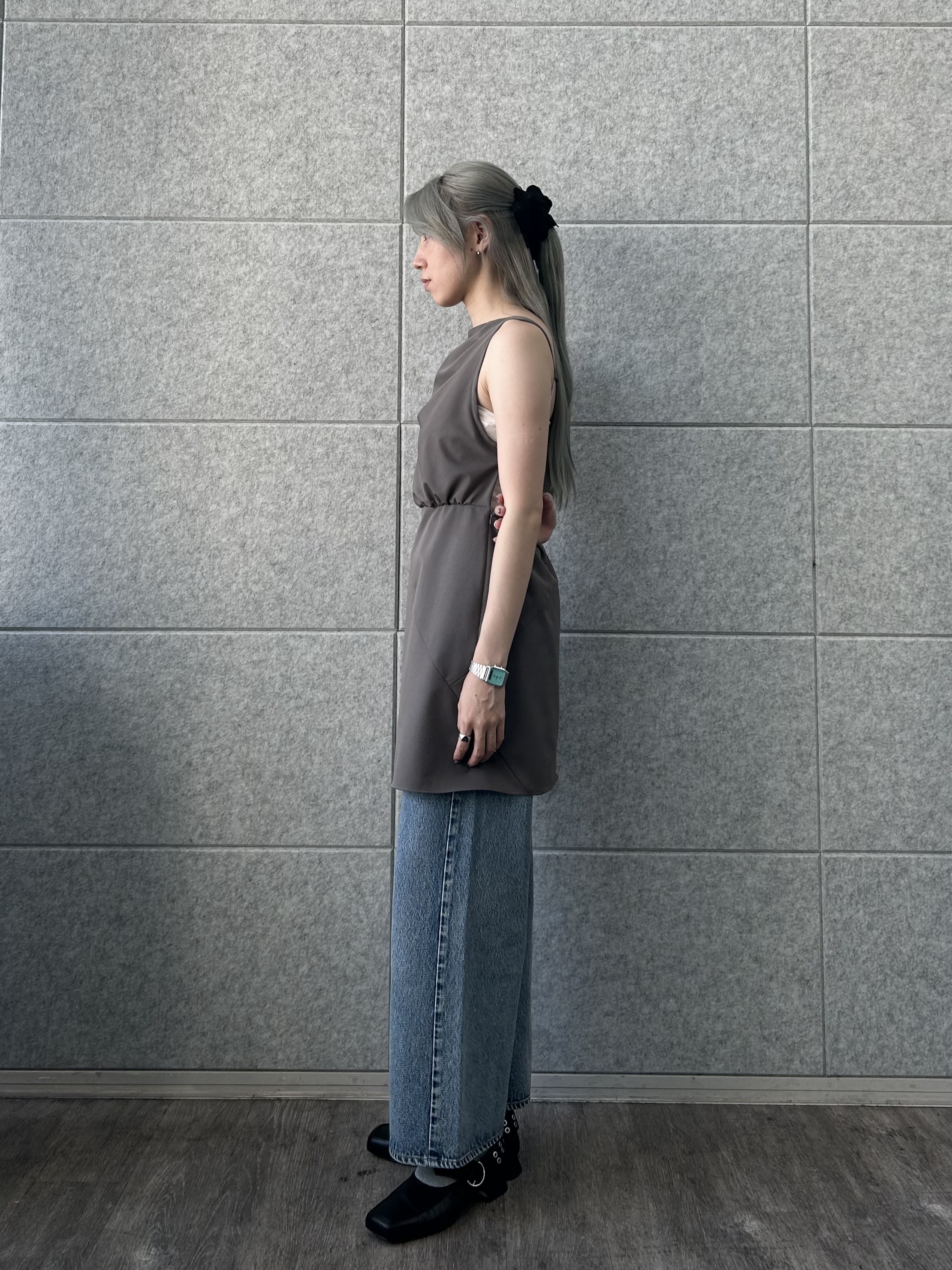 honoka Aさんの「CODE A｜apron dress」を使ったコーディネート