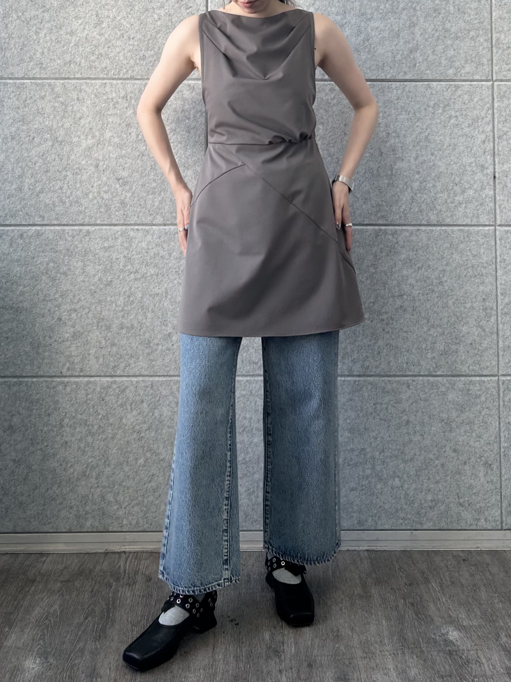 honoka Aさんの「CODE A｜apron dress」を使ったコーディネート
