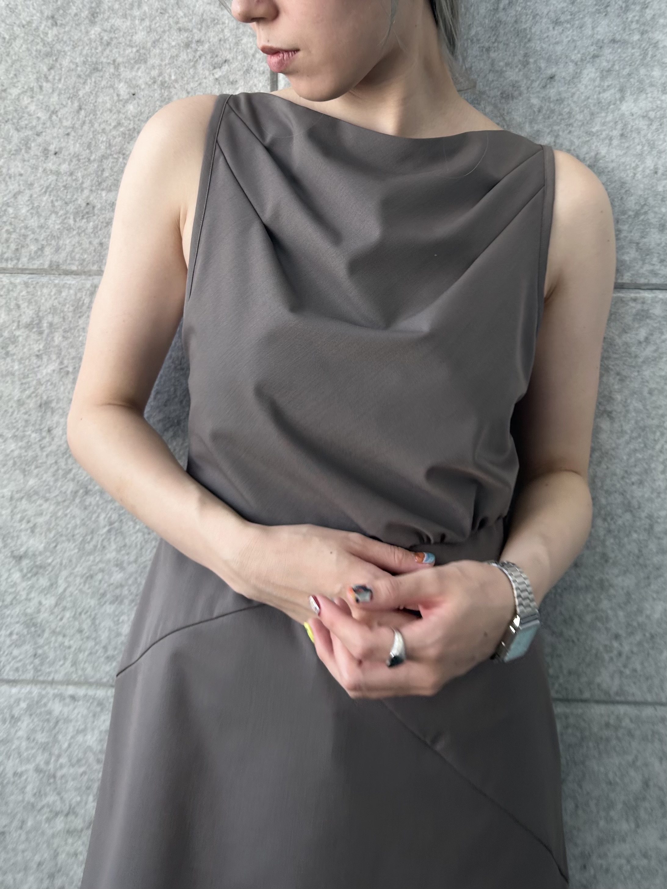 honoka Aさんの「CODE A｜apron dress」を使ったコーディネート