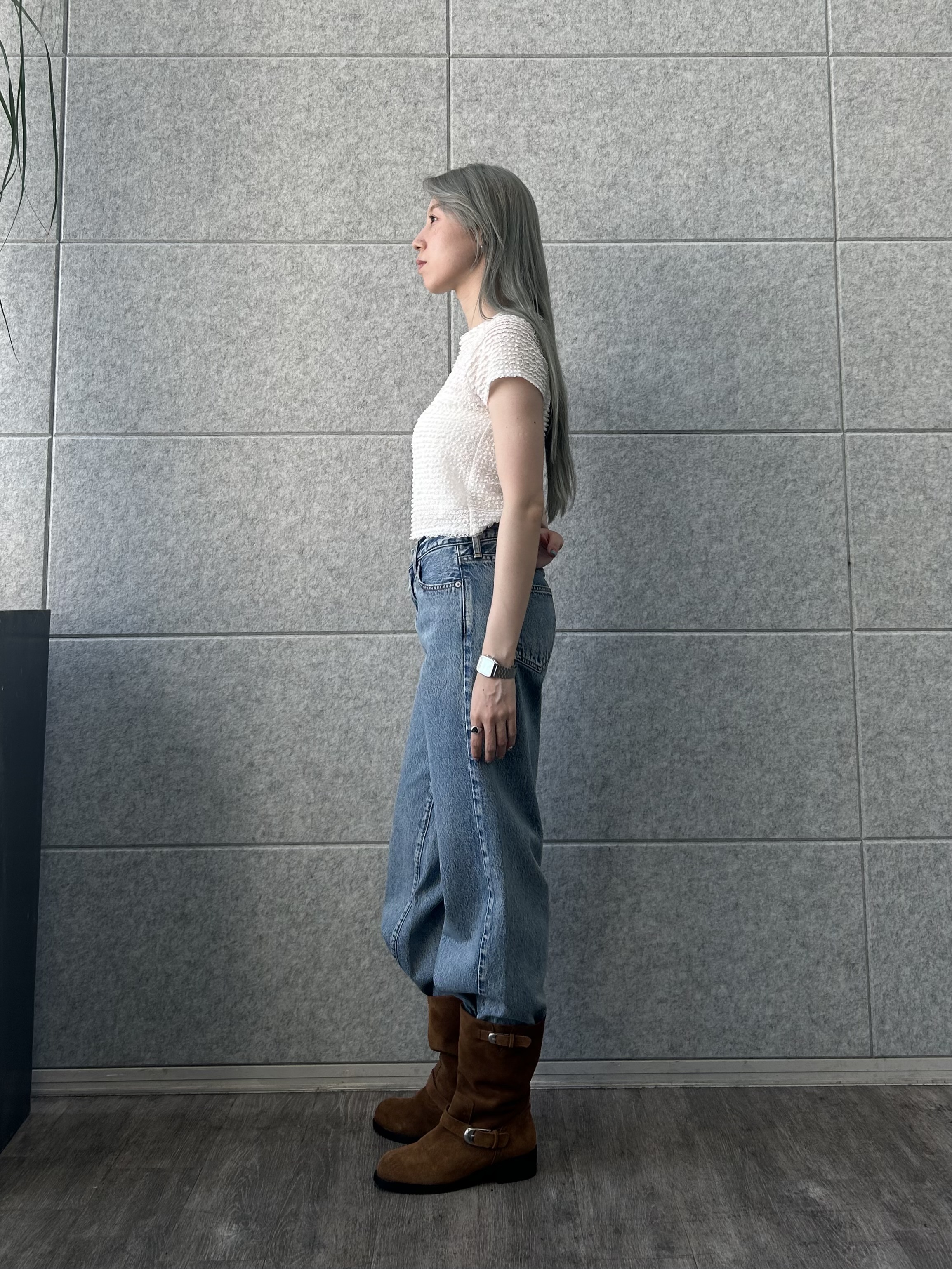honoka Aさんの「CODE A｜frill mini tee」を使ったコーディネート