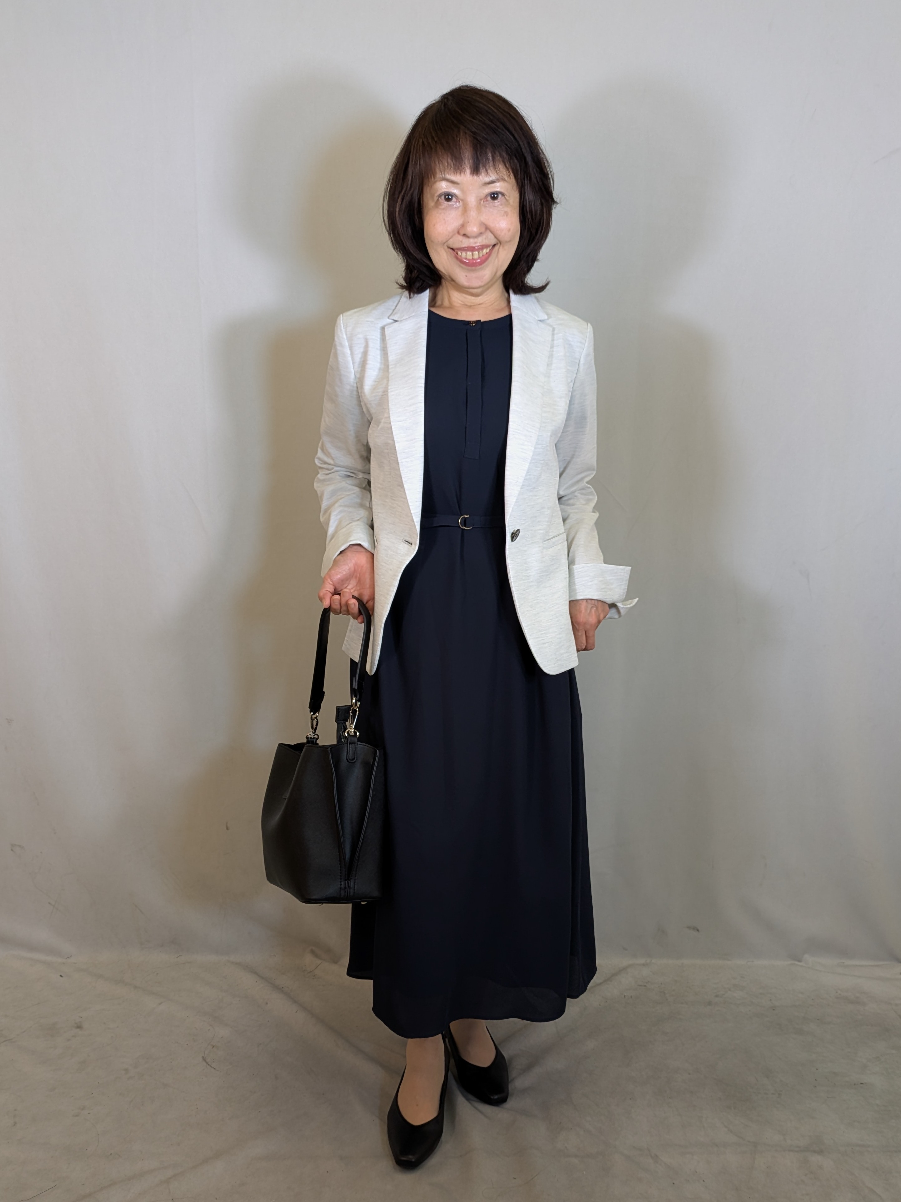 k.kazunoさんの「Reflect｜【手洗い可】プリント柄ワンピース」を使ったコーディネート