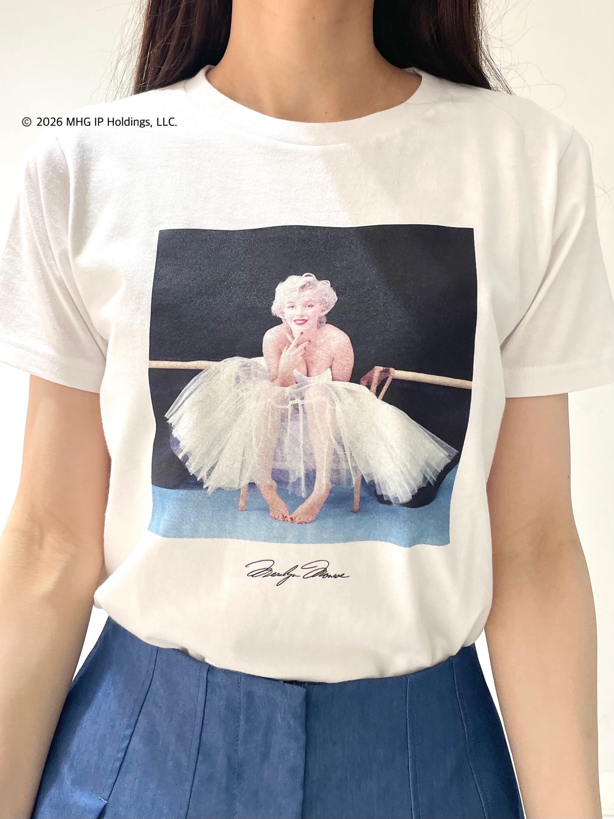 ことさんの「DRESSTERIOR｜【別注】マリリンモンロー/アートフォトT」を使ったコーディネート