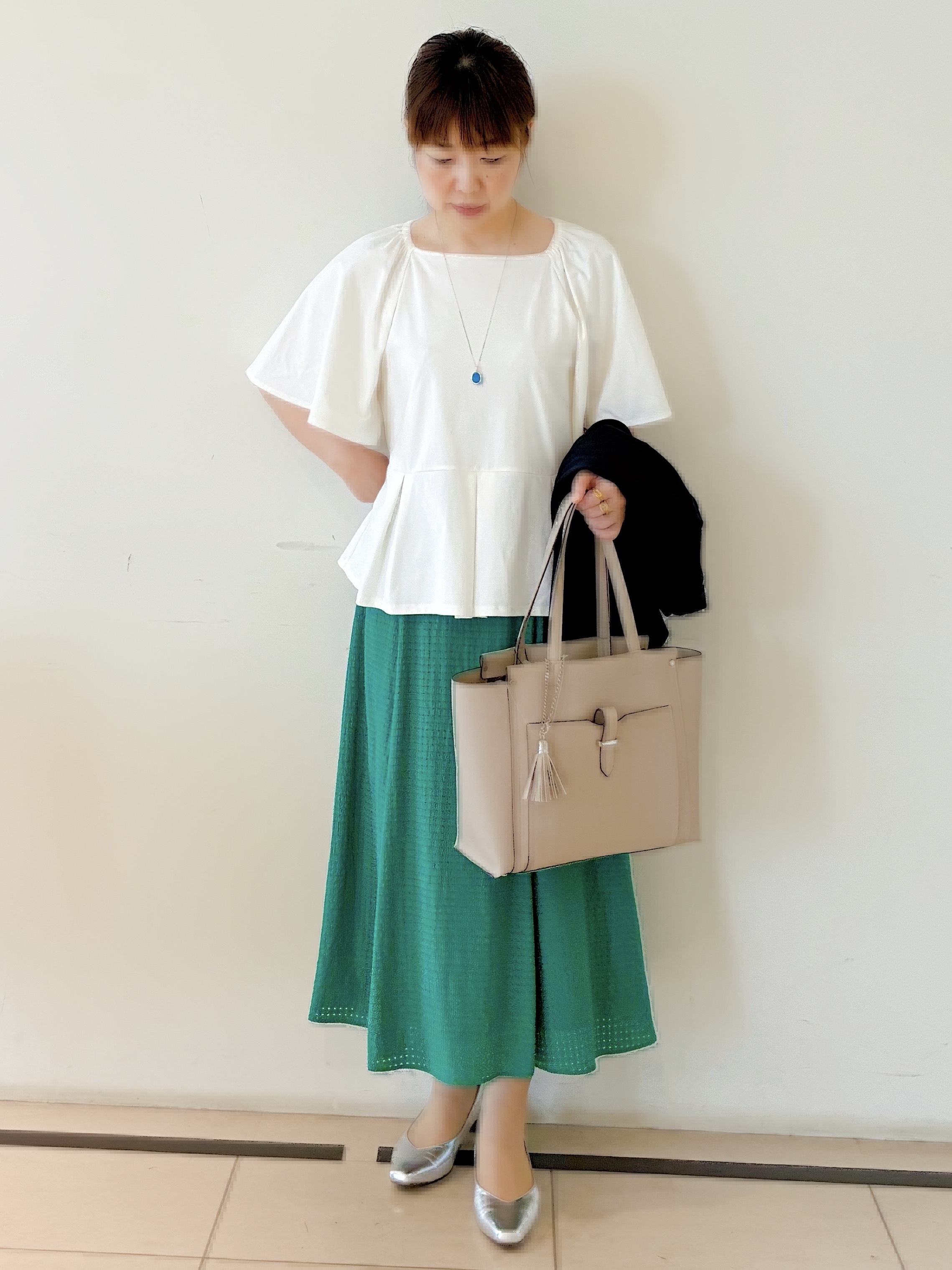 ひーさんの「Reflect｜【SS-4Lサイズ／UVカット／接触冷感】匠ジャケット／ベーシックテーラード」を使ったコーディネート