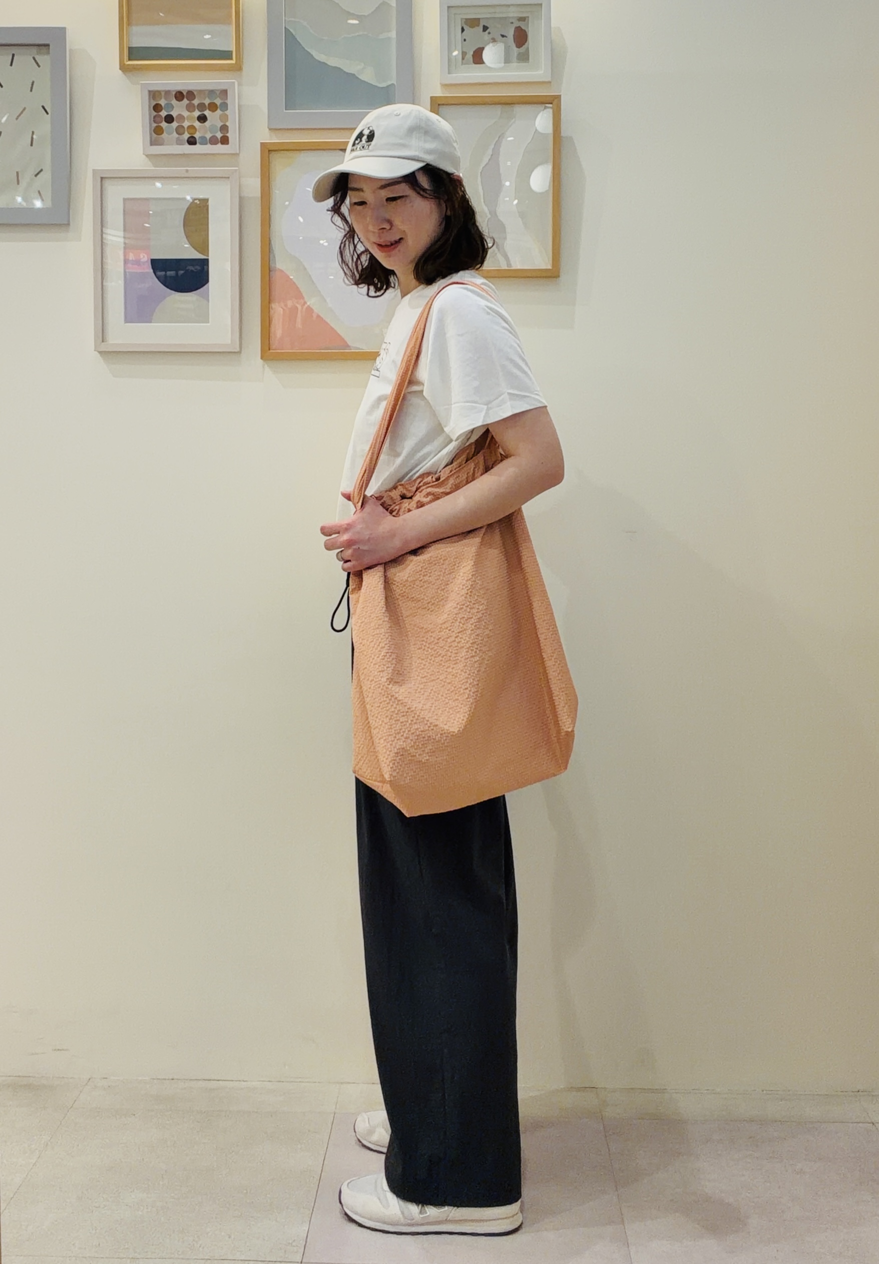 Nanaさんの「SHOO･LA･RUE｜【PEANUTS】ひんやりプリントTシャツ」を使ったコーディネート