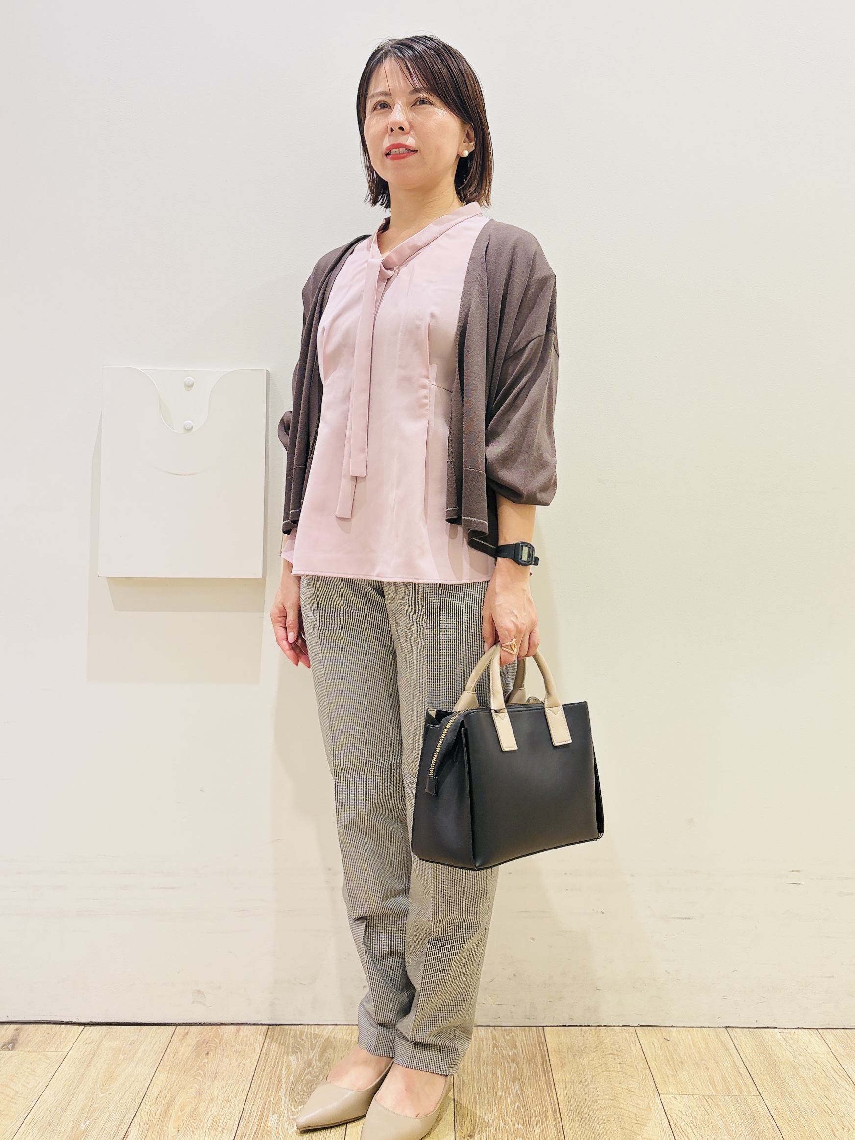 YUKOさんの「index｜クロスオーバルメタルリング」を使ったコーディネート