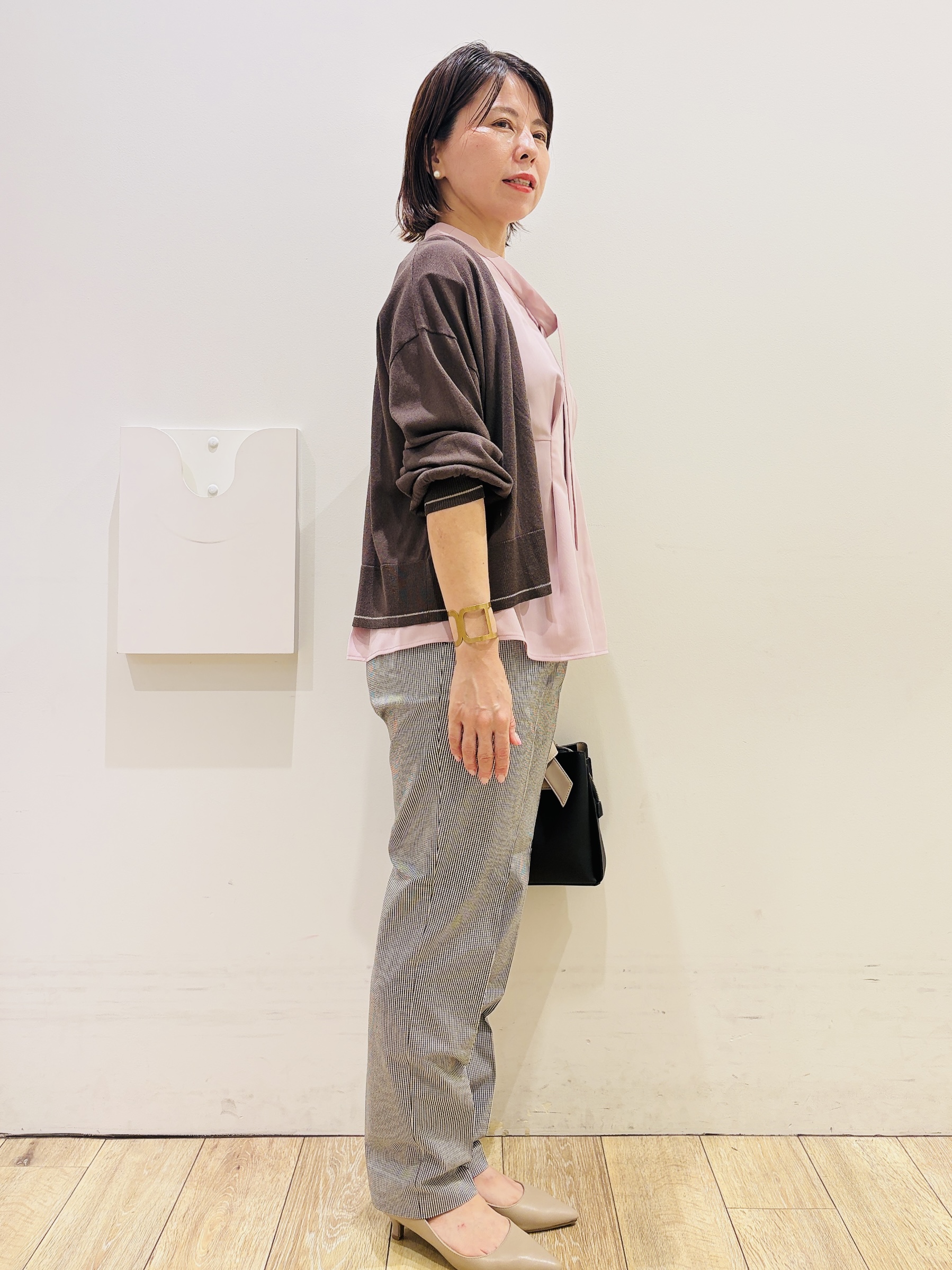 YUKOさんの「index｜クロスオーバルメタルリング」を使ったコーディネート