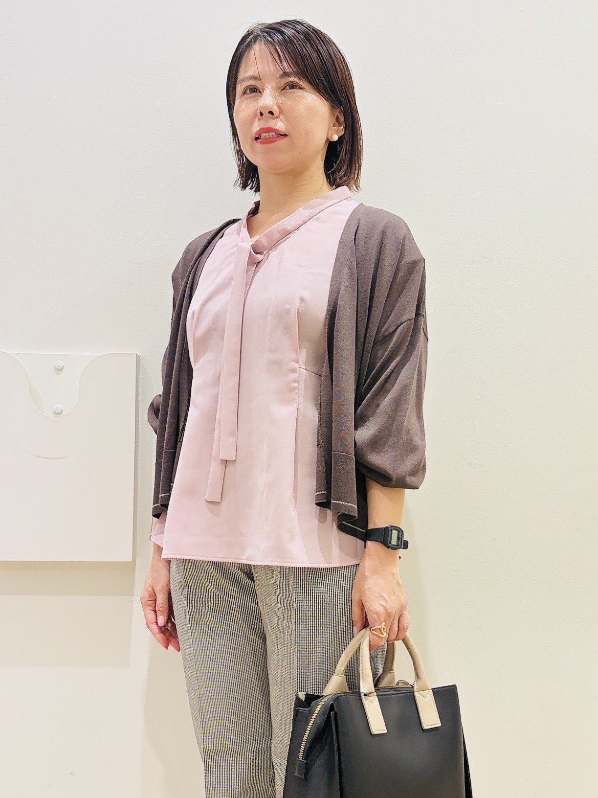 YUKOさんの「index｜クロスオーバルメタルリング」を使ったコーディネート