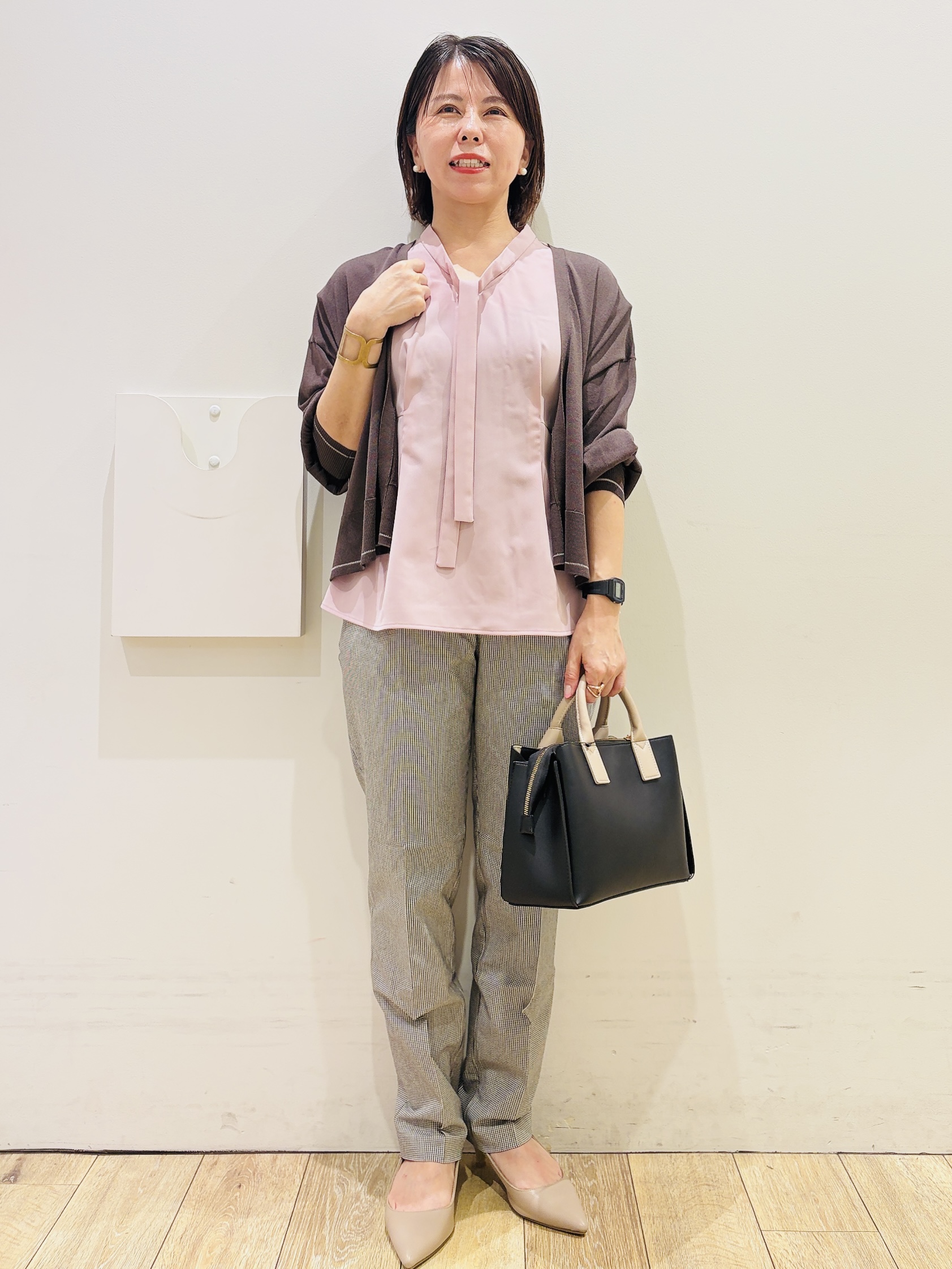 YUKOさんの「index｜クロスオーバルメタルリング」を使ったコーディネート