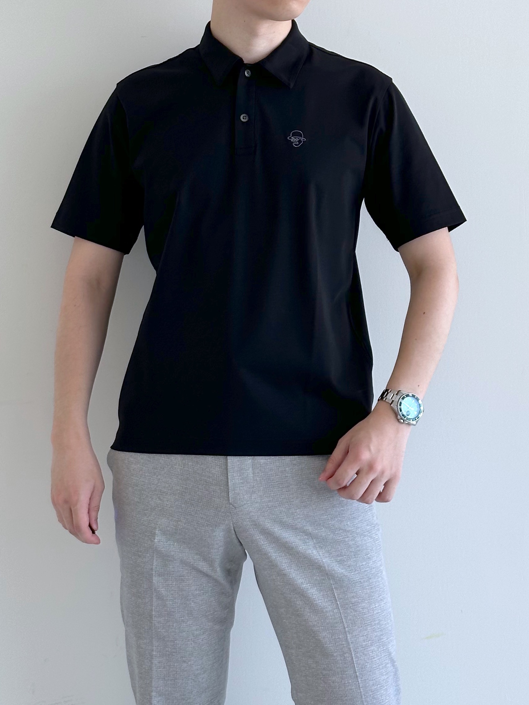 イッシーさんの「TAKEO KIKUCHI｜【抗菌防臭】COOL DOTS（R）ドビープリント ジャケット」を使ったコーディネート