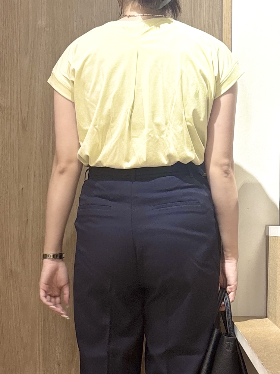 このかさんの「index｜【接触冷感／UV】ワンポイント刺繍Tシャツ《7col／XS~3L／洗濯機OK》」を使ったコーディネート