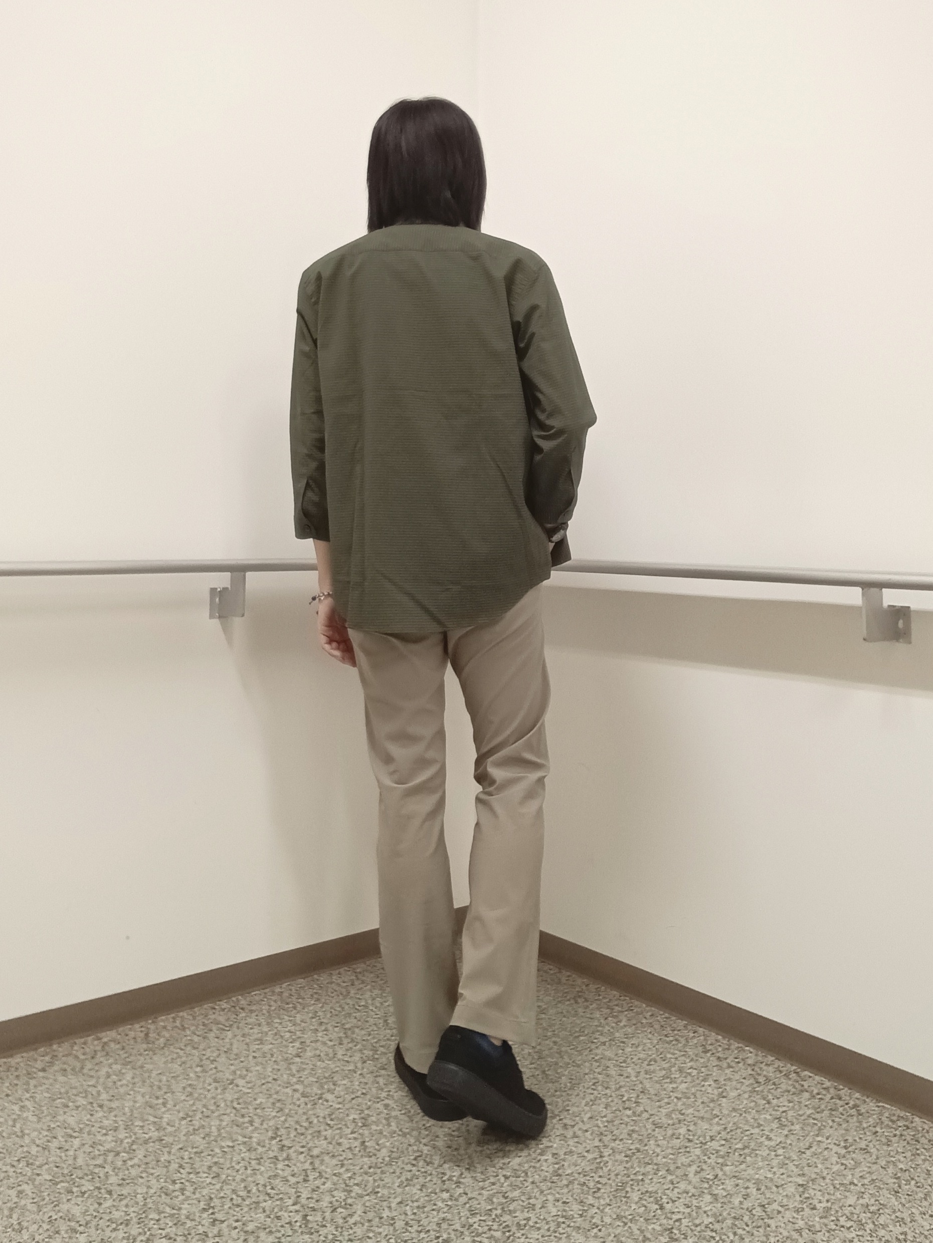 moritaさんの「TAKEO KIKUCHI｜【日本製】DotAir（R）サッカー7分袖シャツ」を使ったコーディネート