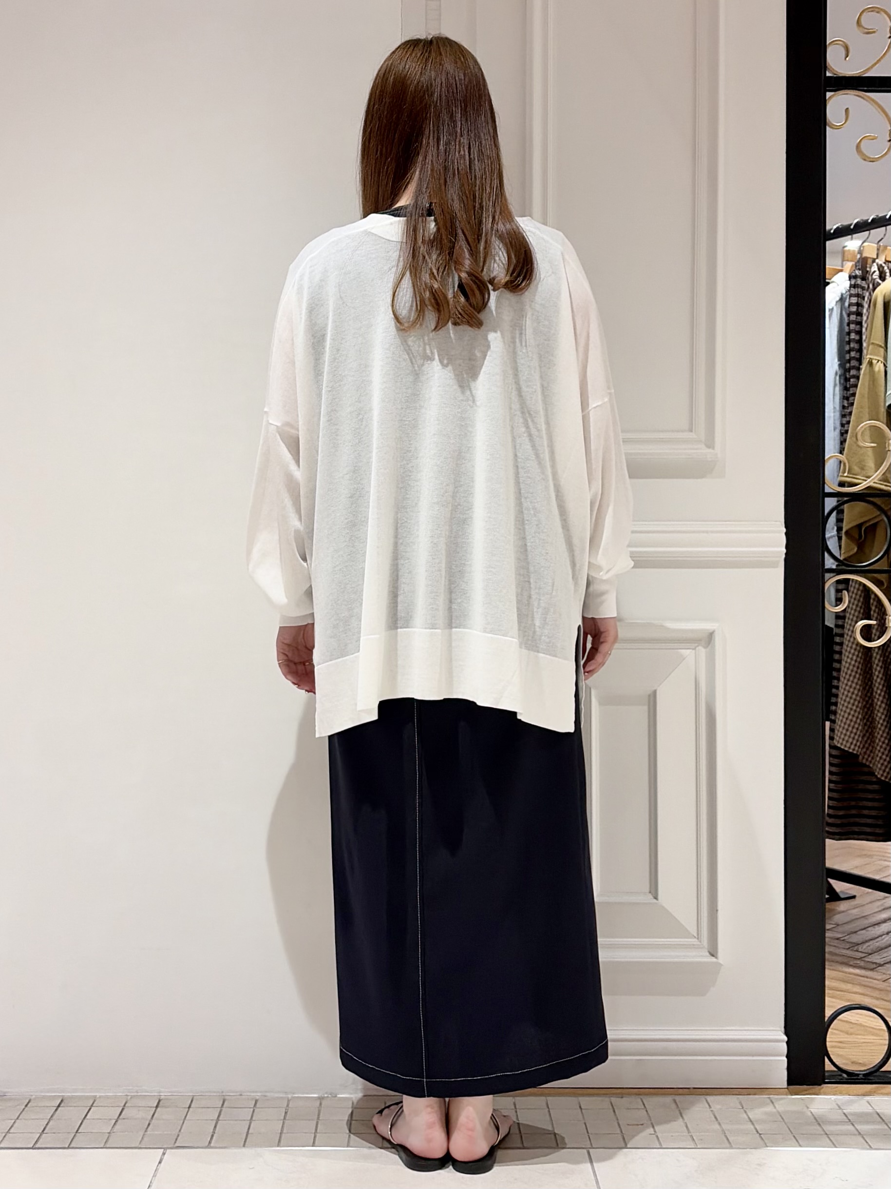 minowaさんの「DRESSTERIOR｜◆【接触冷感/UVカット】ウォッシャブル スピンコットン カーディガン」を使ったコーディネート