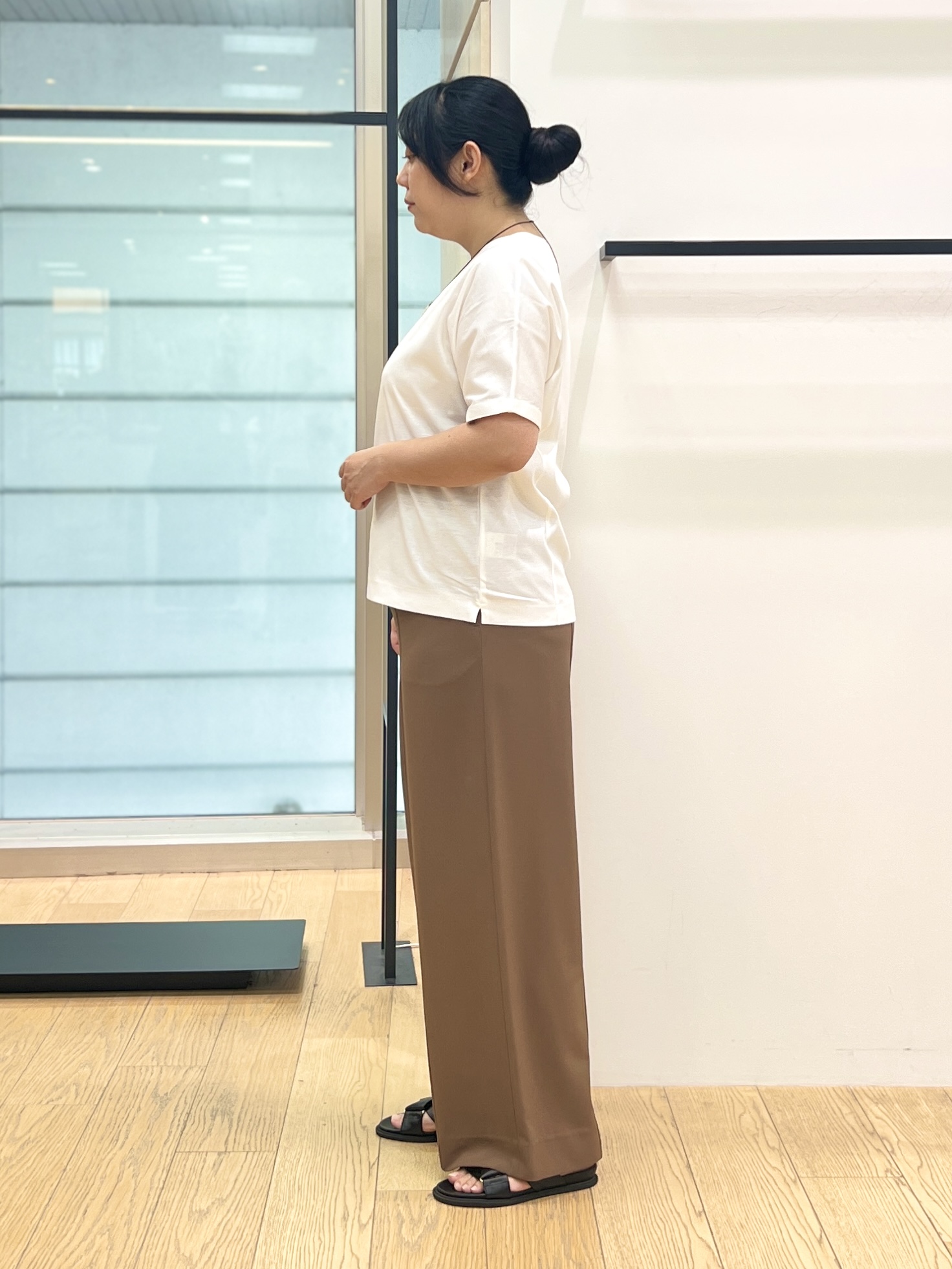 shimaさんの「INDIVI｜【秋羽織り/着る日傘】ドルマンフォルムブルゾン」を使ったコーディネート