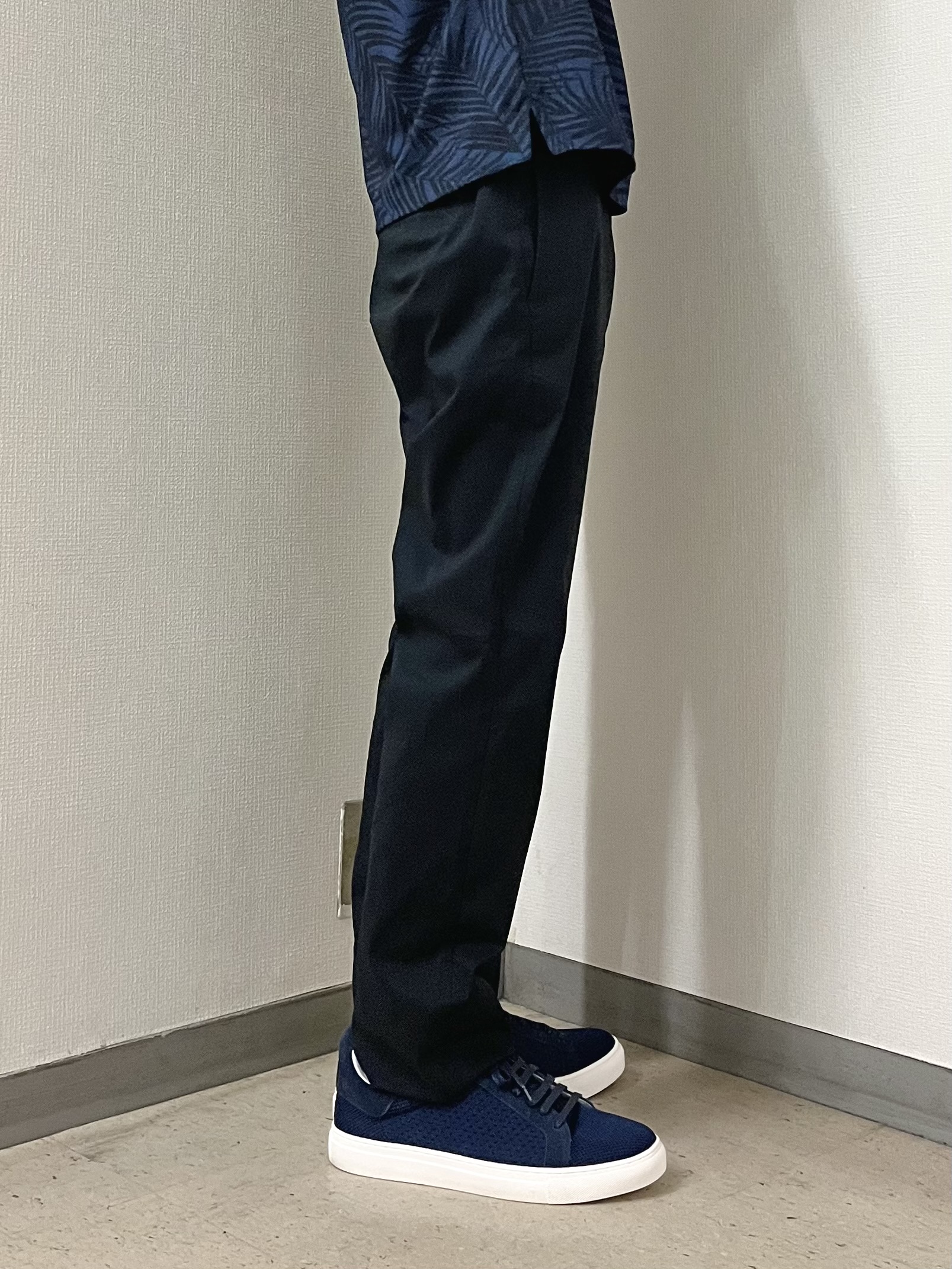 URAさんの「TAKEO KIKUCHI｜リーフ柄ポロシャツ」を使ったコーディネート