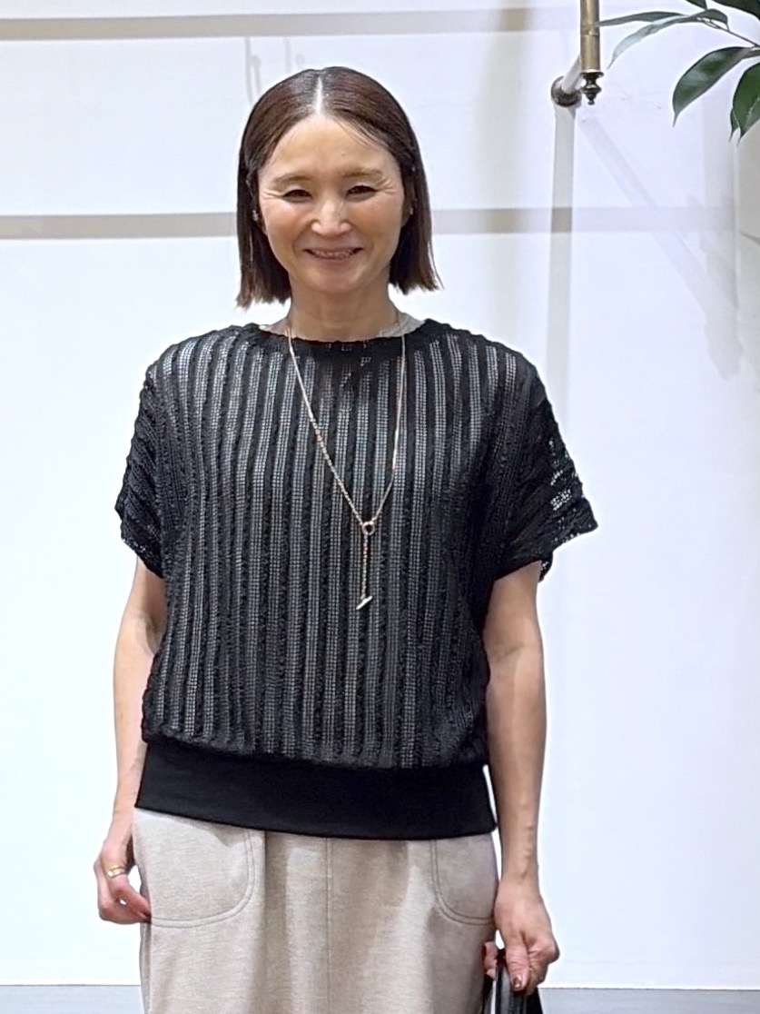 yoshikadoさんの「DRESSTERIOR｜【セットアップ可/UVカット/接触冷感/吸水速乾】ウォッシャブル Iラインワンピース」を使ったコーディネート