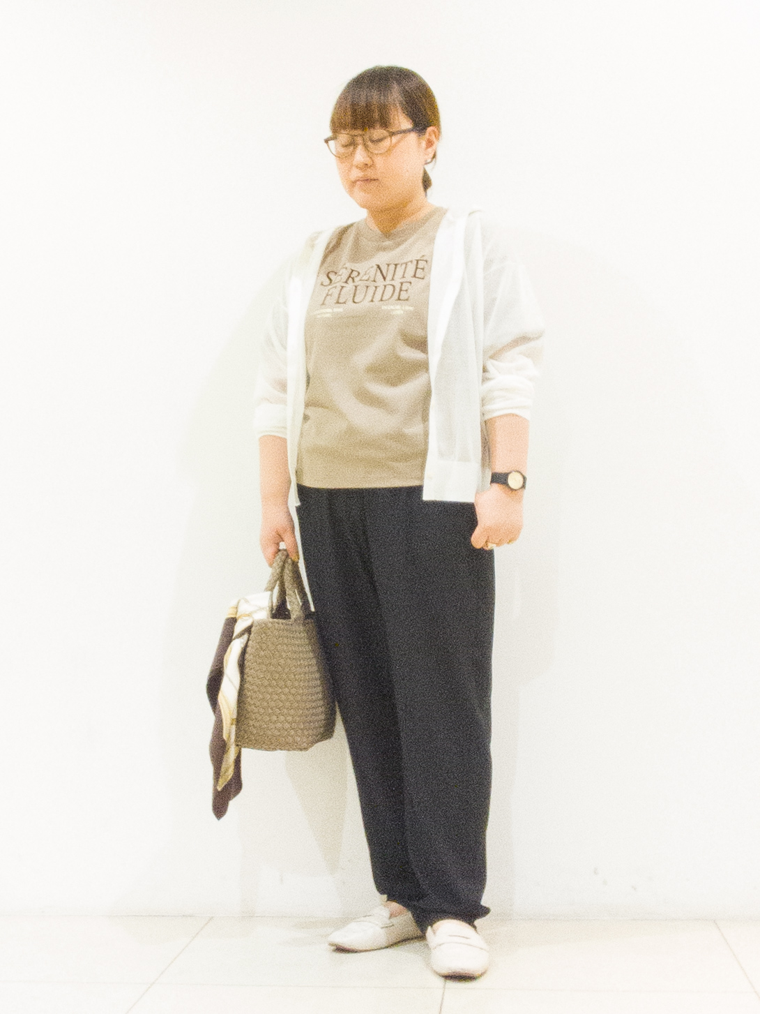 takedaさんの「UNTITLED｜【丈感すっきり】ベロアプリントロゴT」を使ったコーディネート
