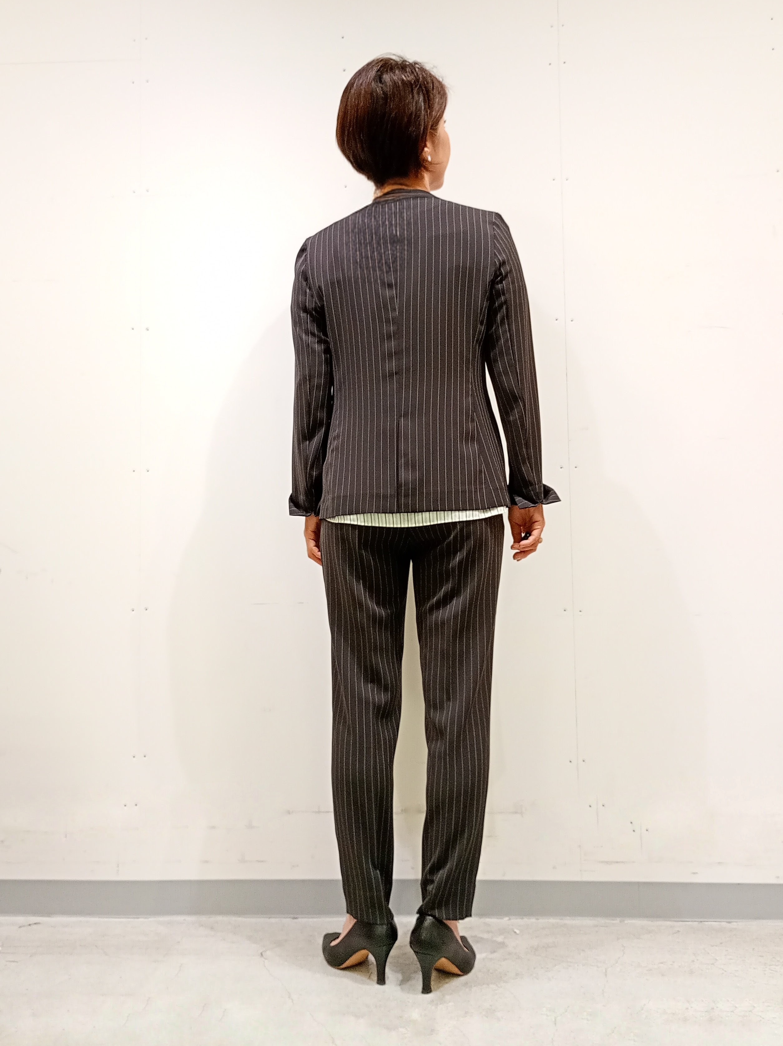 Kさんの「INDIVI｜【接触冷感/UVケア/着る日傘】カラーレスジャケット」を使ったコーディネート