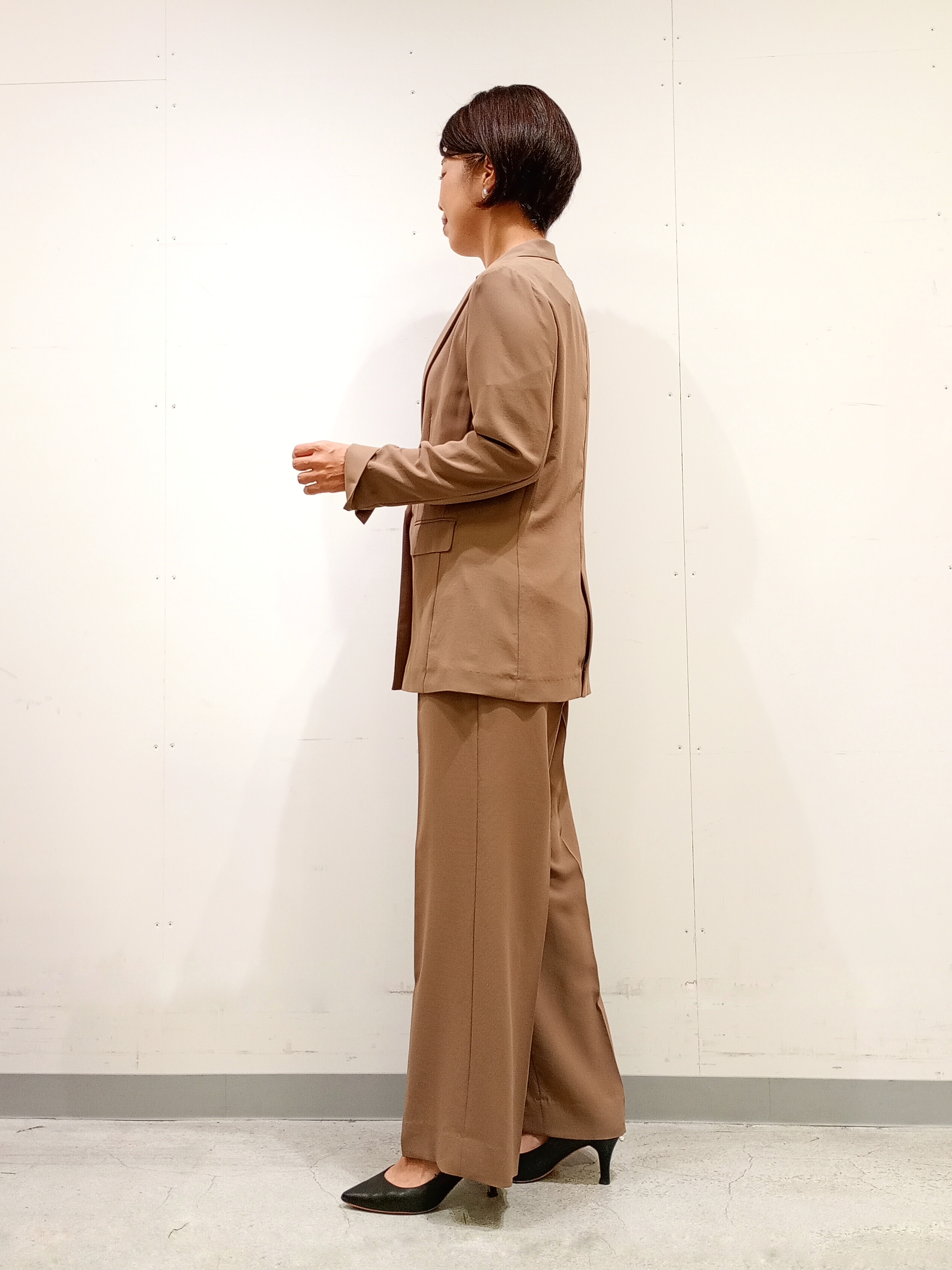 Kさんの「INDIVI｜【接触冷感/UVケア/着る日傘】ダブルジャケット」を使ったコーディネート