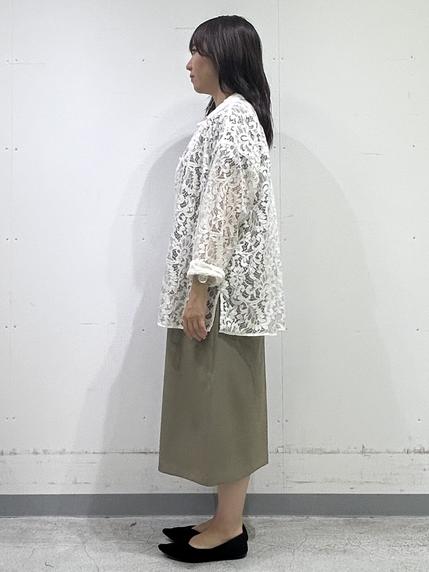 noeさんの「INDIVI｜【華奢見え】ベルト付きナローワンピース」を使ったコーディネート