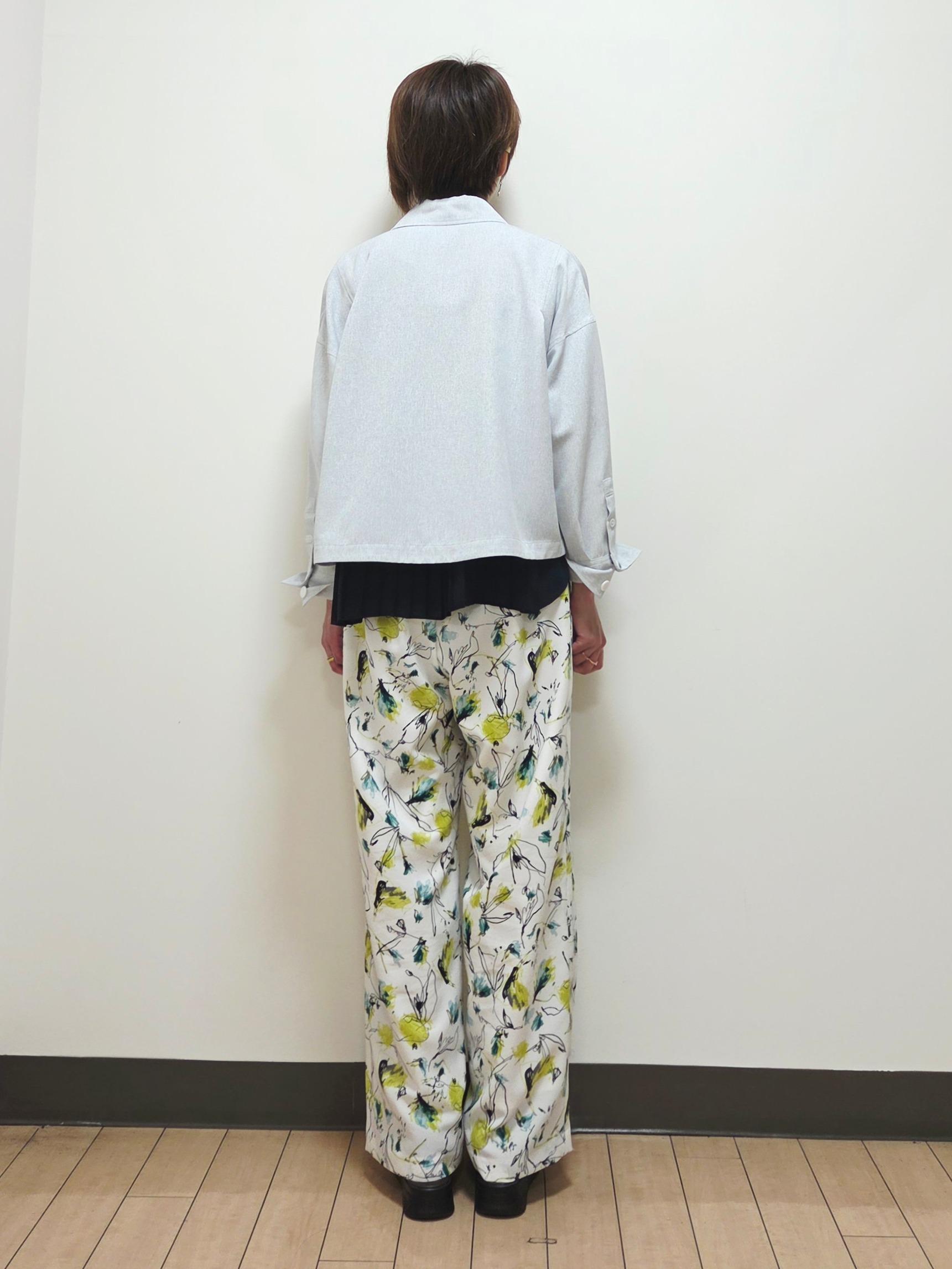 yuuさんの「Reflect｜リネンライクシャツブルゾン」を使ったコーディネート