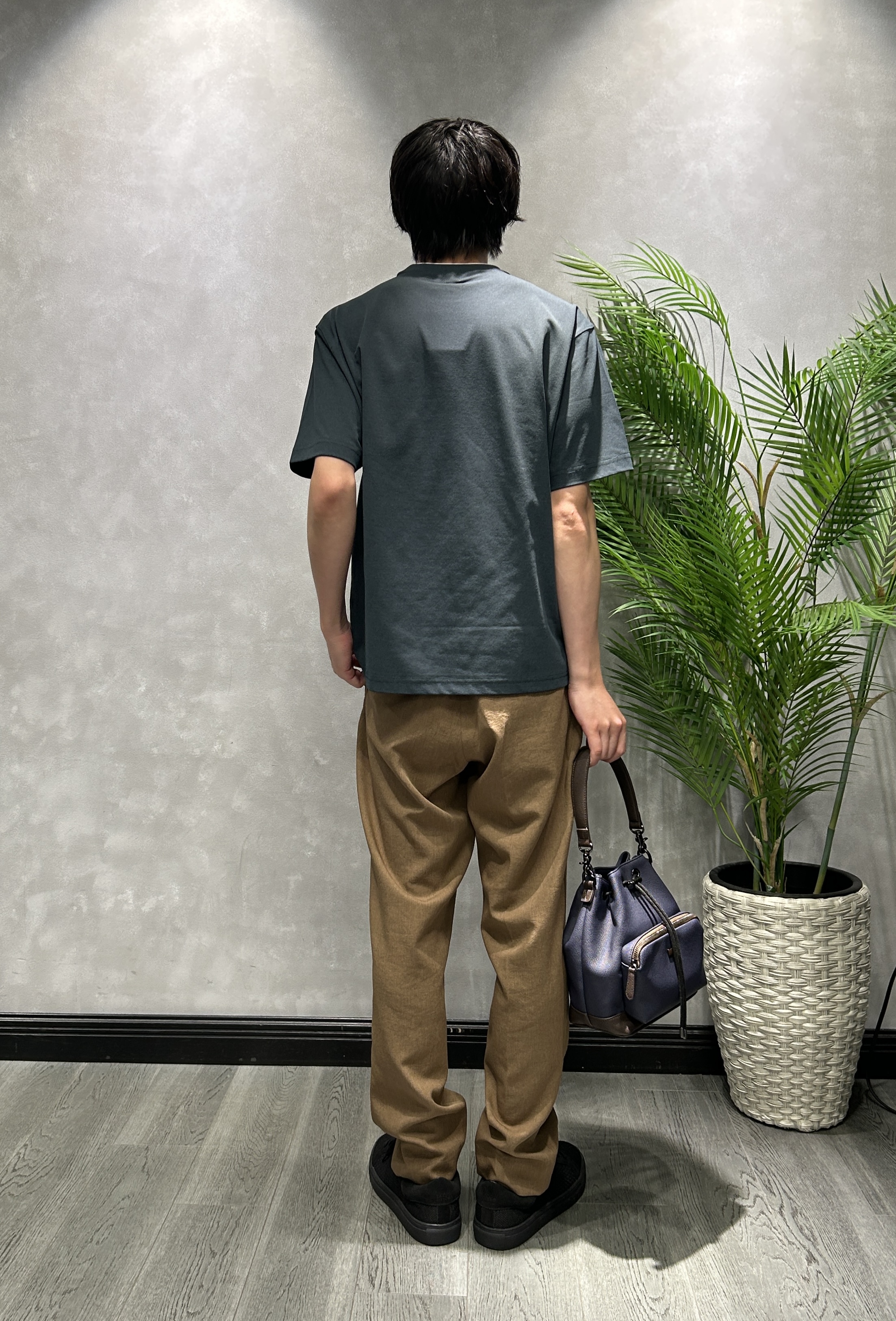 ruiさんの「TAKEO KIKUCHI｜【通気性】トリコットサッカー オープンカラー シャツ」を使ったコーディネート