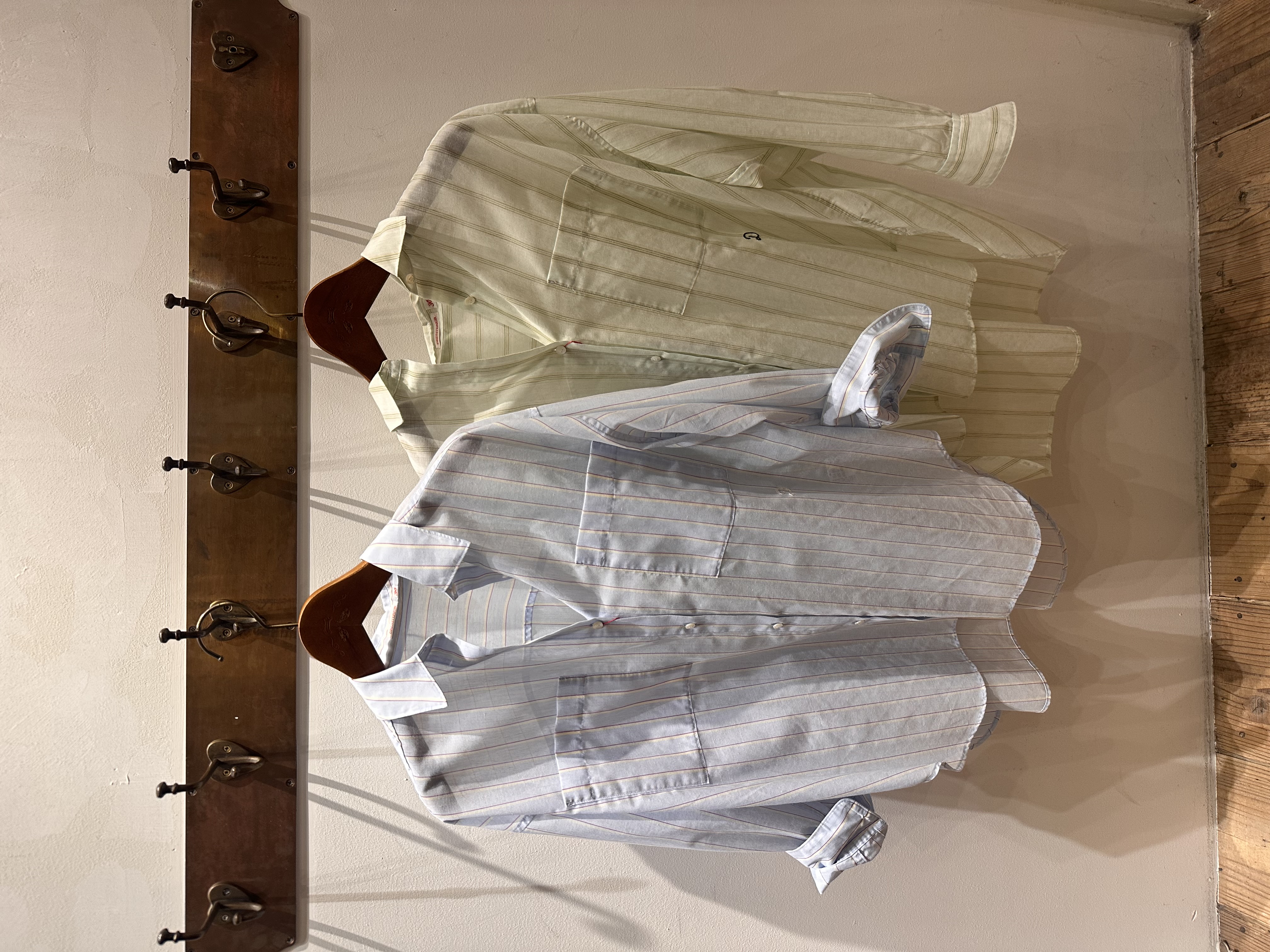 komatsuさんの「DRESSTERIOR｜シアー ストライプシャツ」を使ったコーディネート