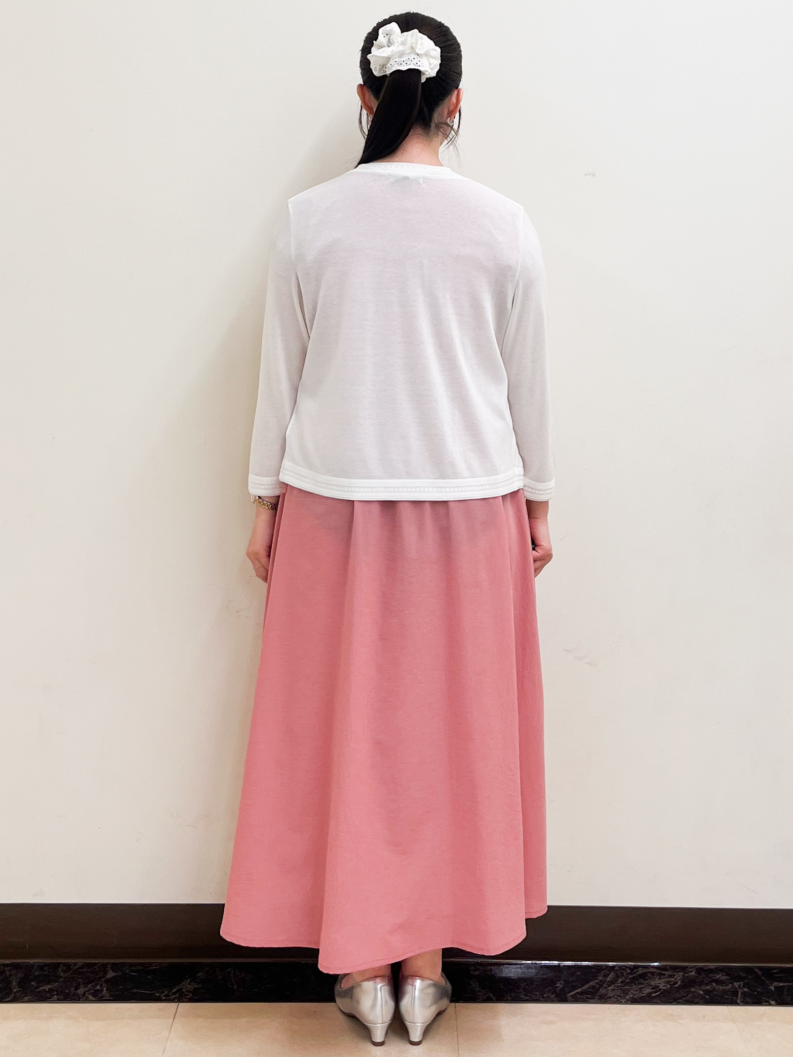 mikikoさんの「Reflect｜七分袖ニットカーディガン」を使ったコーディネート